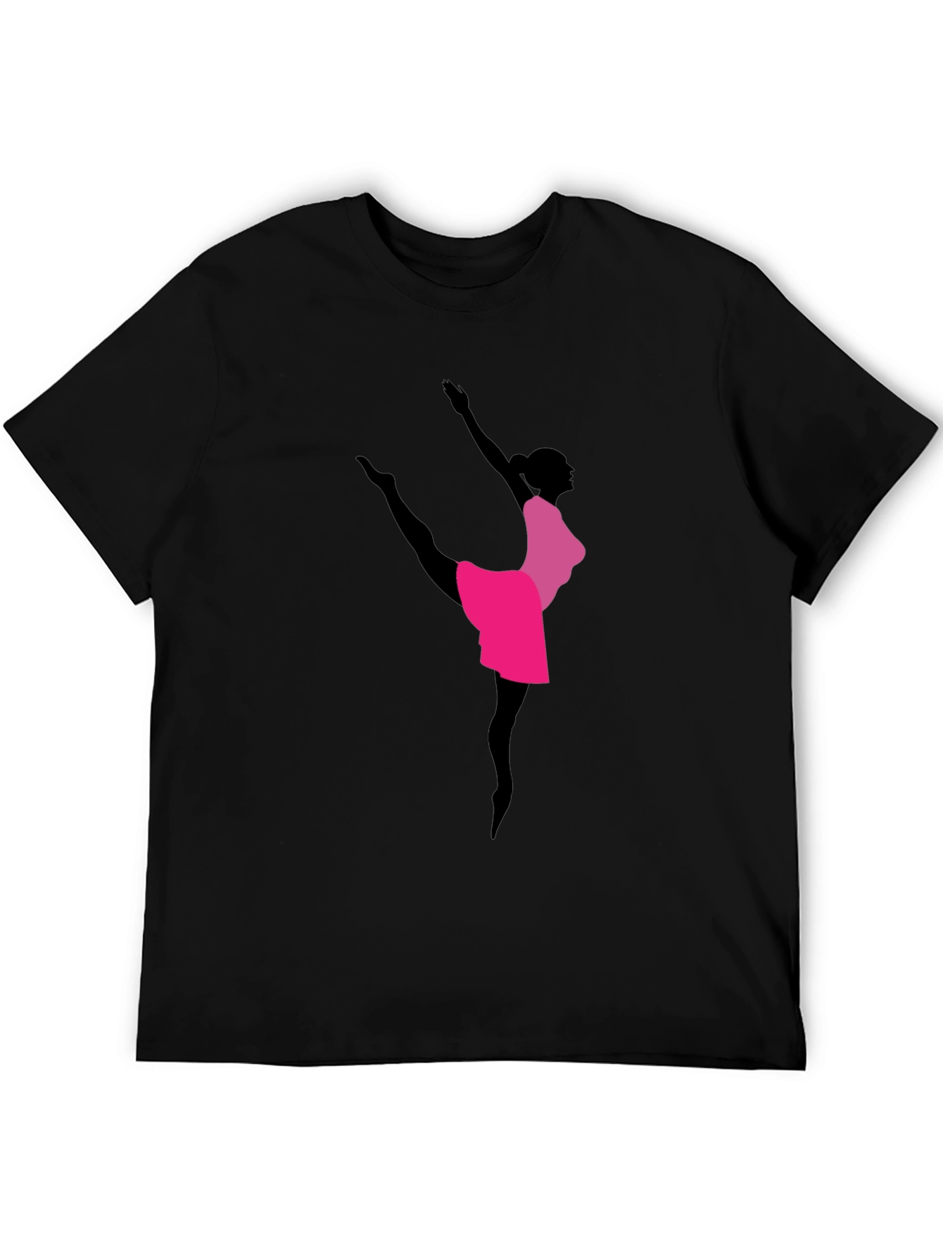 Ballet Dancer Graphic Tee - Black Unisex T-Shirt