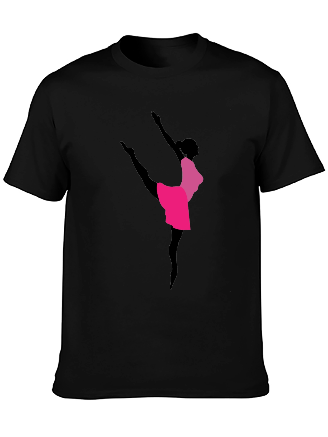 Ballet Dancer Graphic Tee - Black Unisex T-Shirt