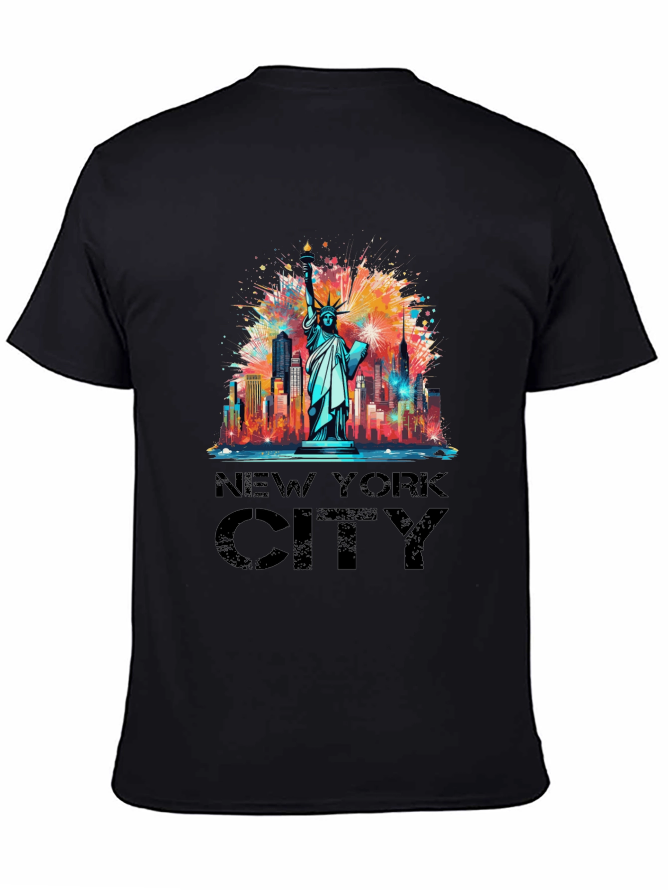 New York City Liberty Graphic Tee