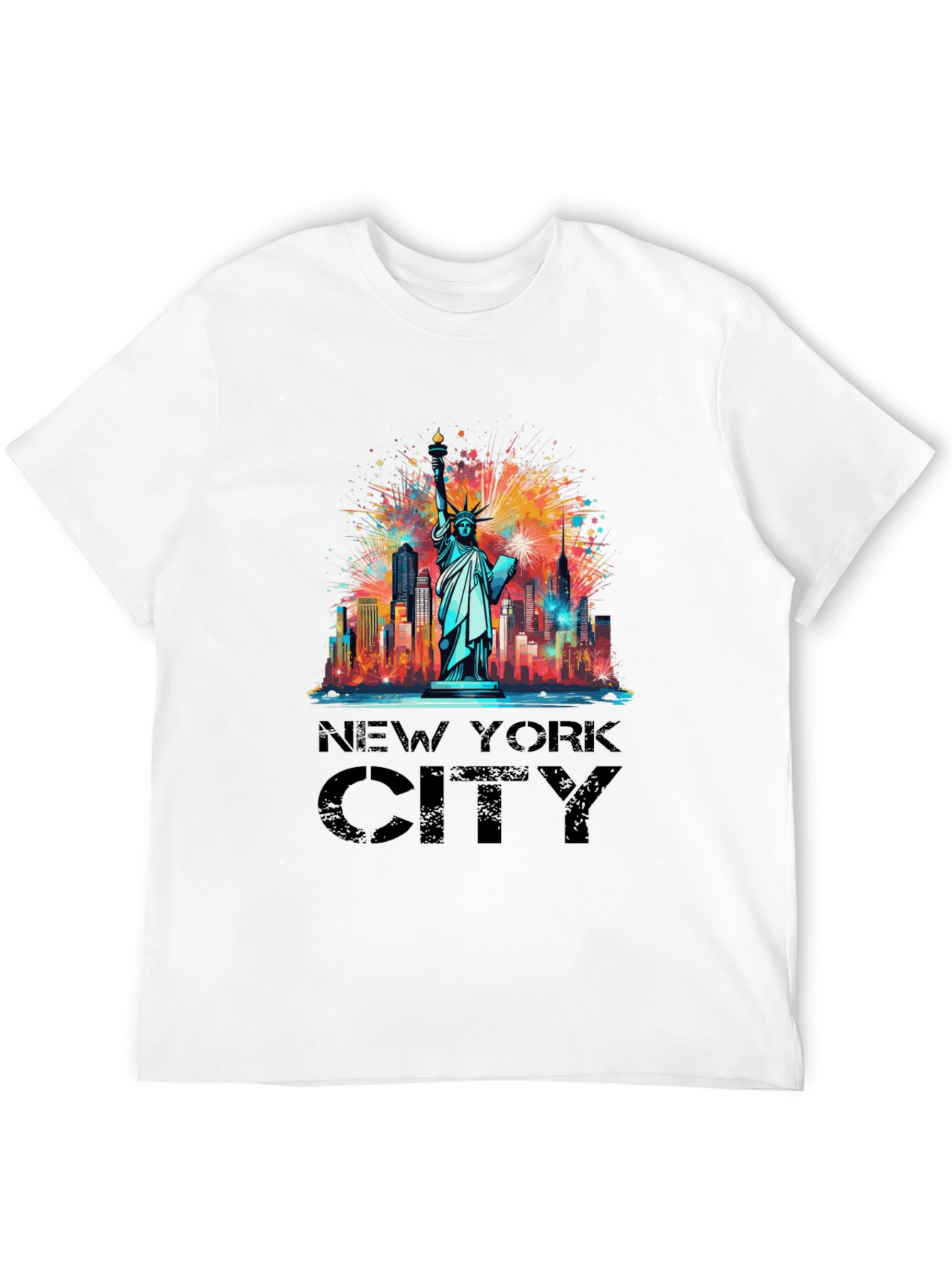 New York City Liberty Graphic Tee