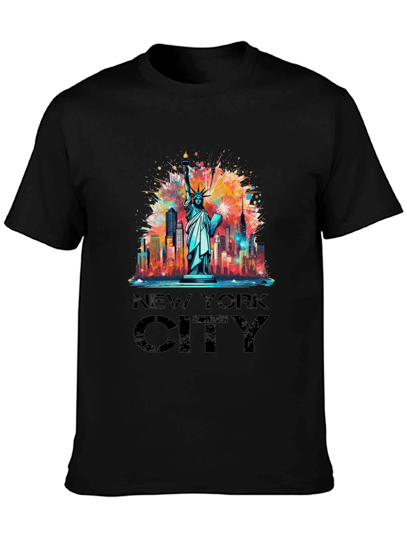 New York City Liberty Graphic Tee