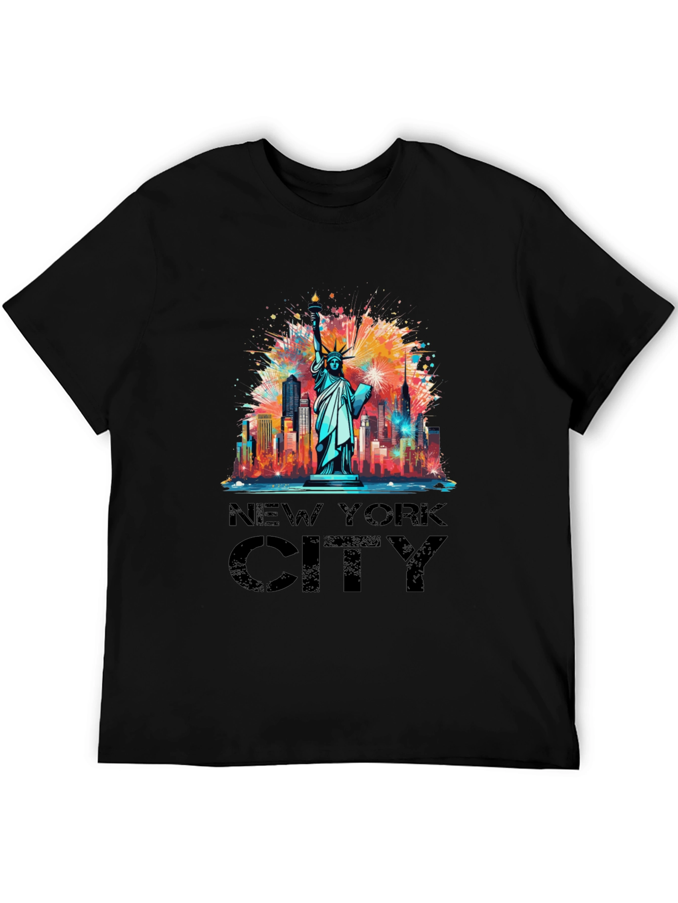 New York City Liberty Graphic Tee