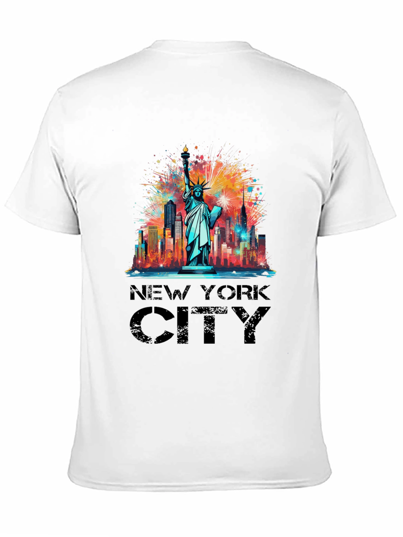 New York City Liberty Graphic Tee