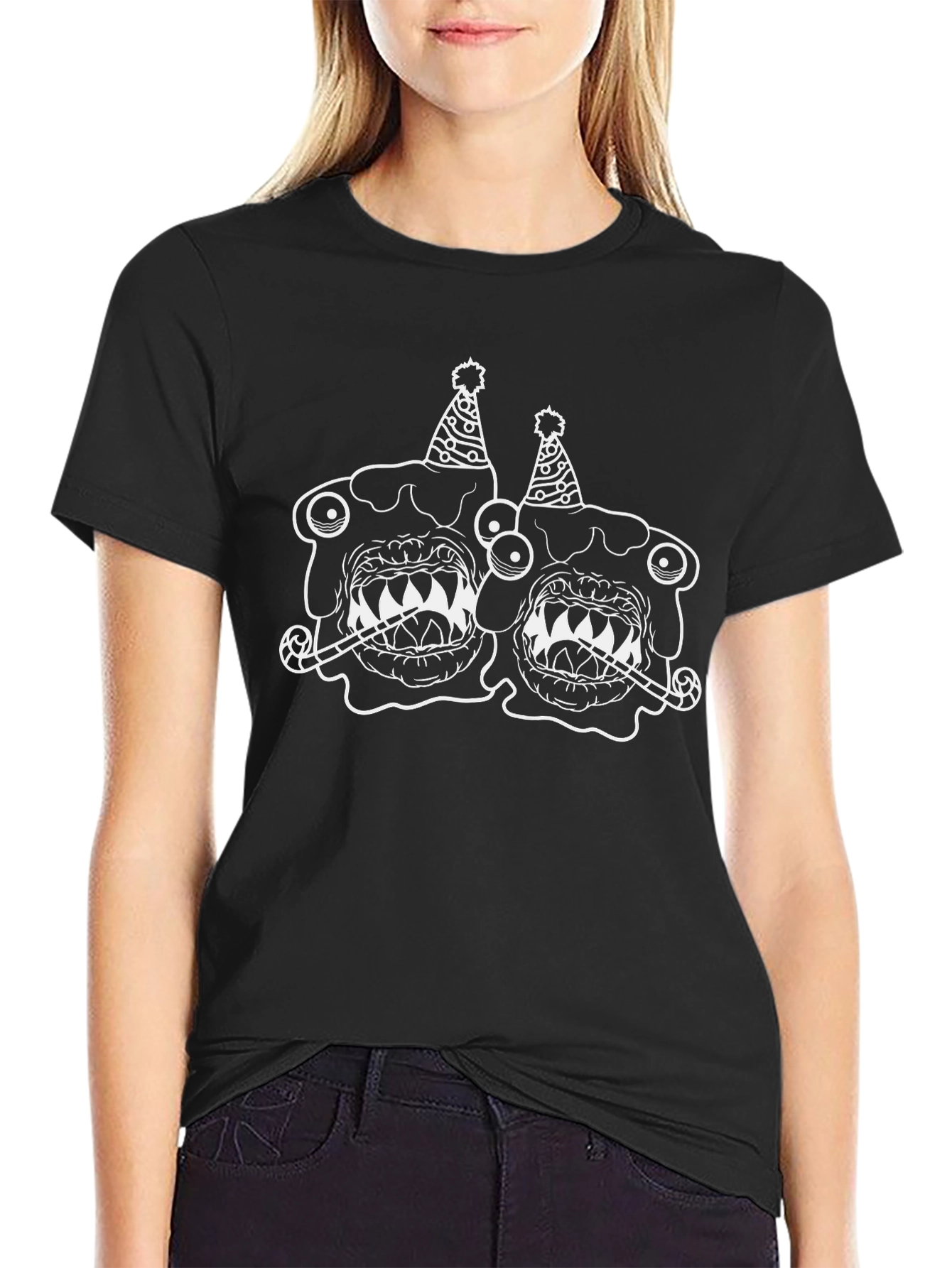 Monster Birthday Party Graphic T-Shirt