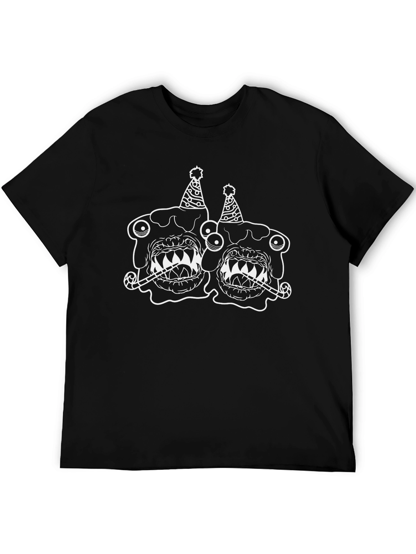 Monster Birthday Party Graphic T-Shirt