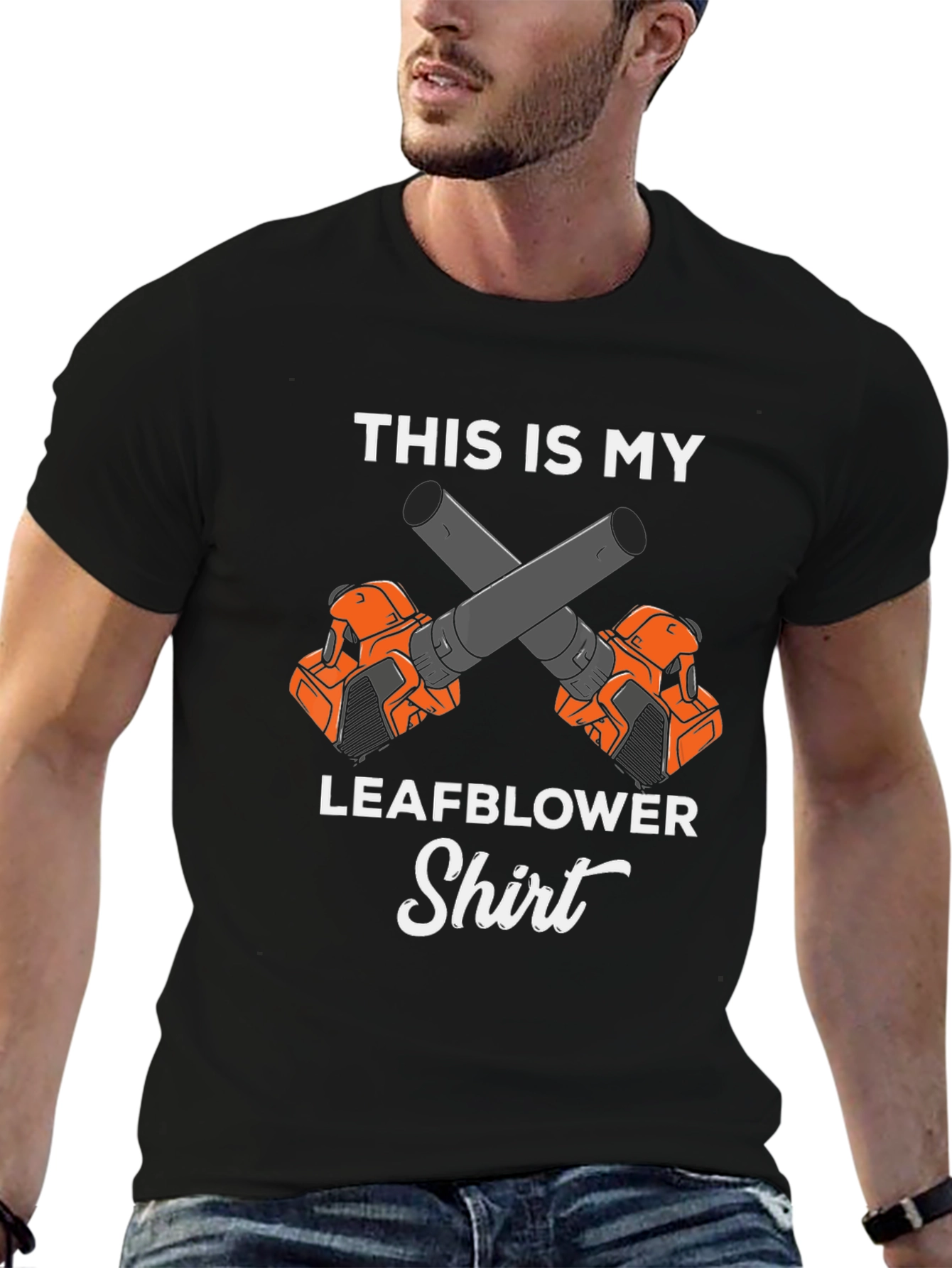 Leaf Blower T-Shirt - Funny Gardening Shirt