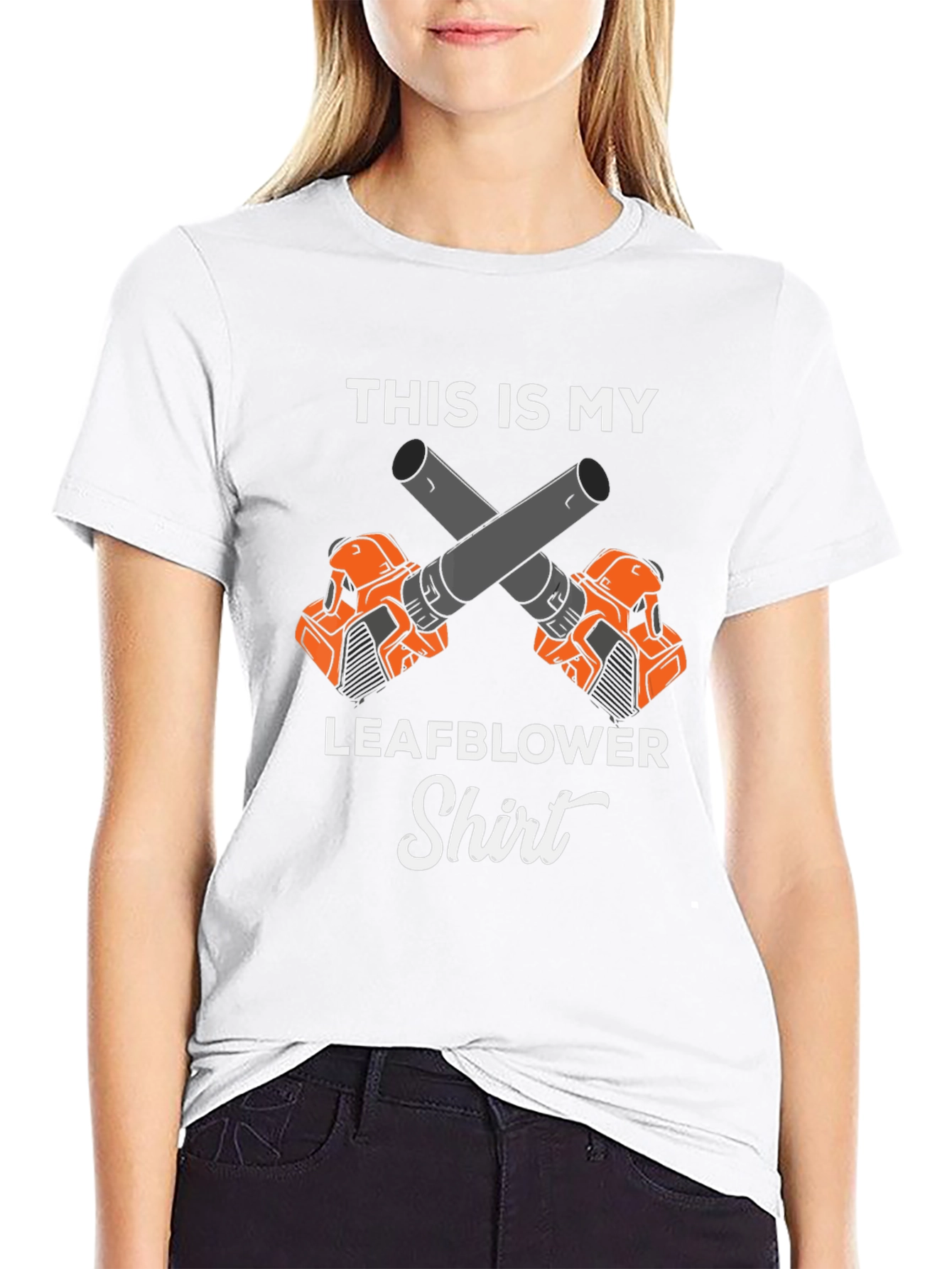 Leaf Blower T-Shirt - Funny Gardening Shirt