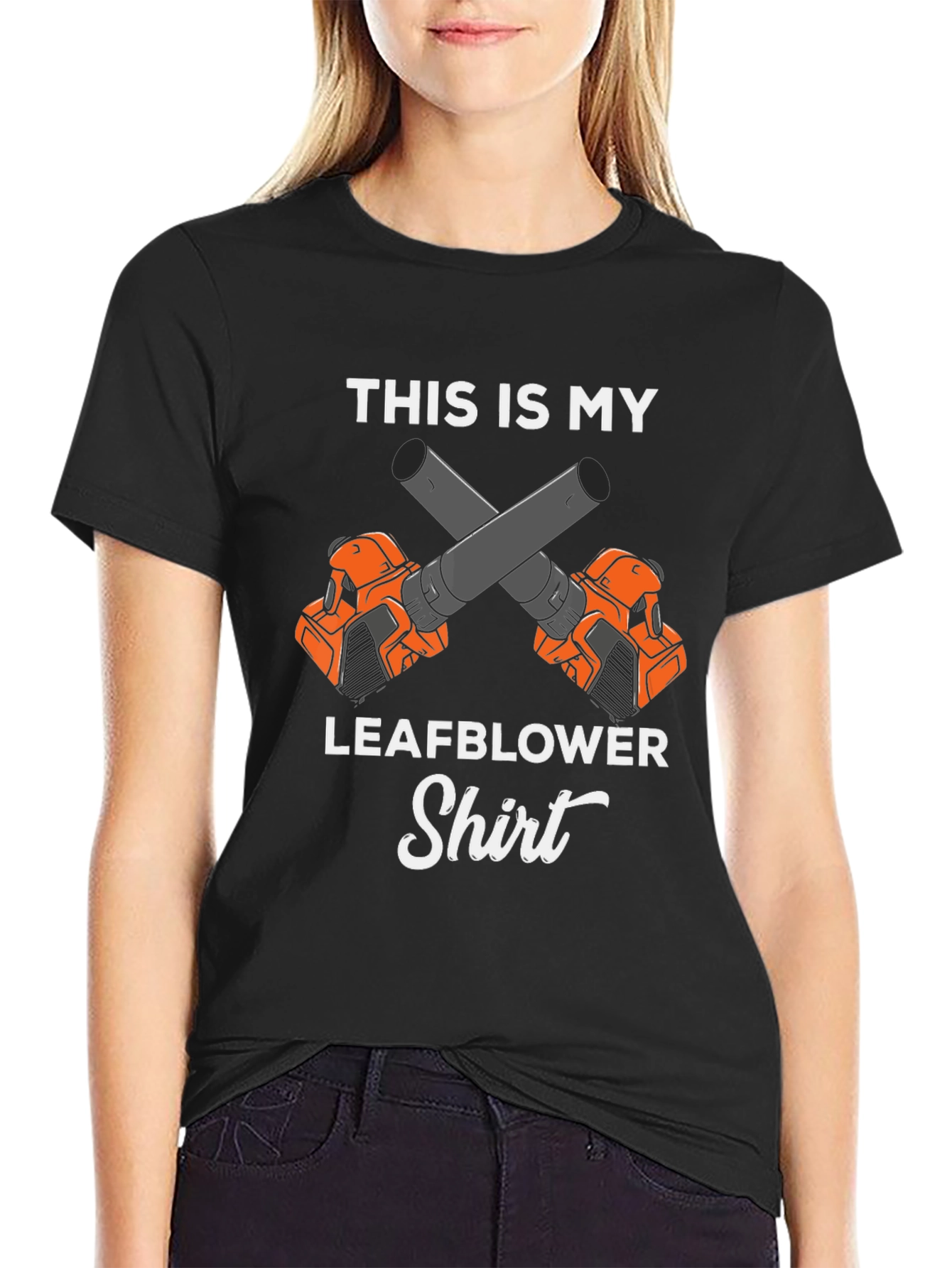 Leaf Blower T-Shirt - Funny Gardening Shirt