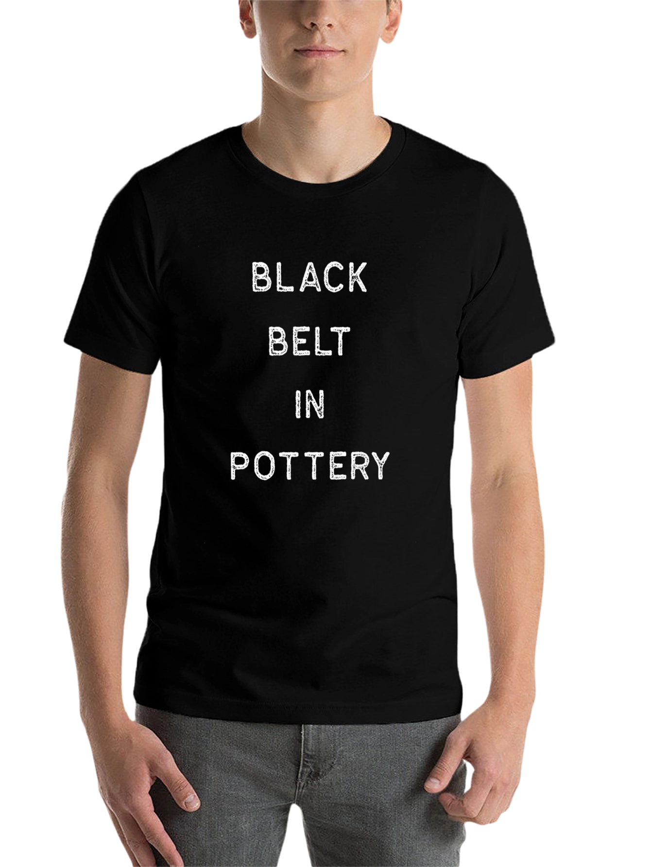 Black Belt in Pottery Graphic Tee