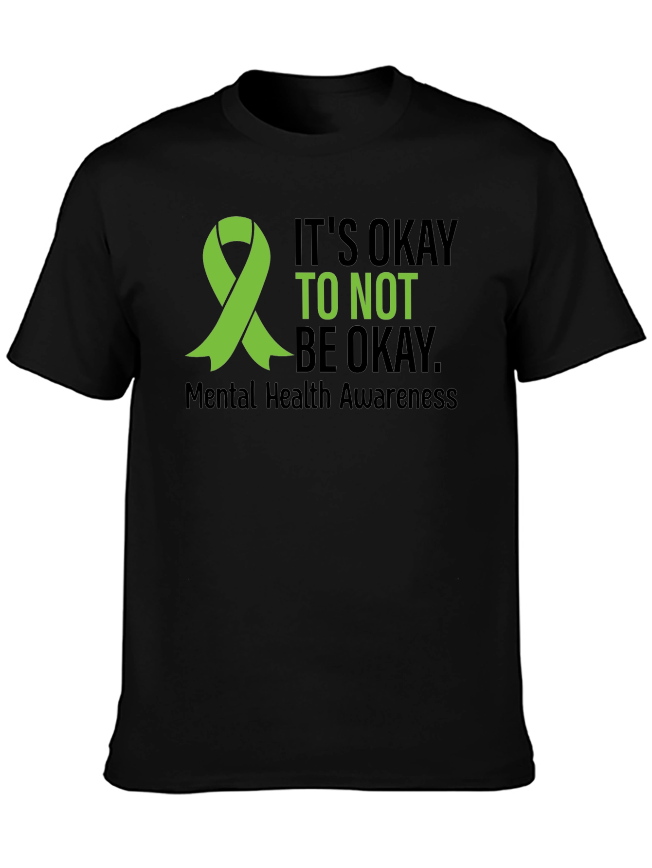 Mental Health Awareness Ribbon T-Shirt