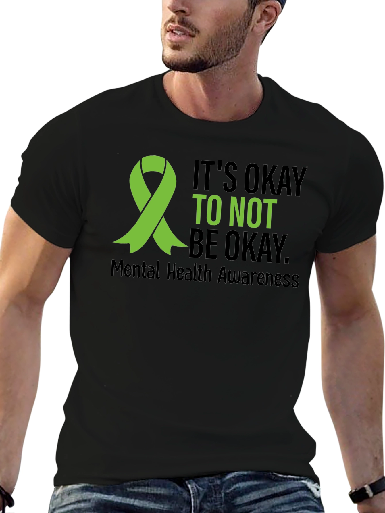 Mental Health Awareness Ribbon T-Shirt
