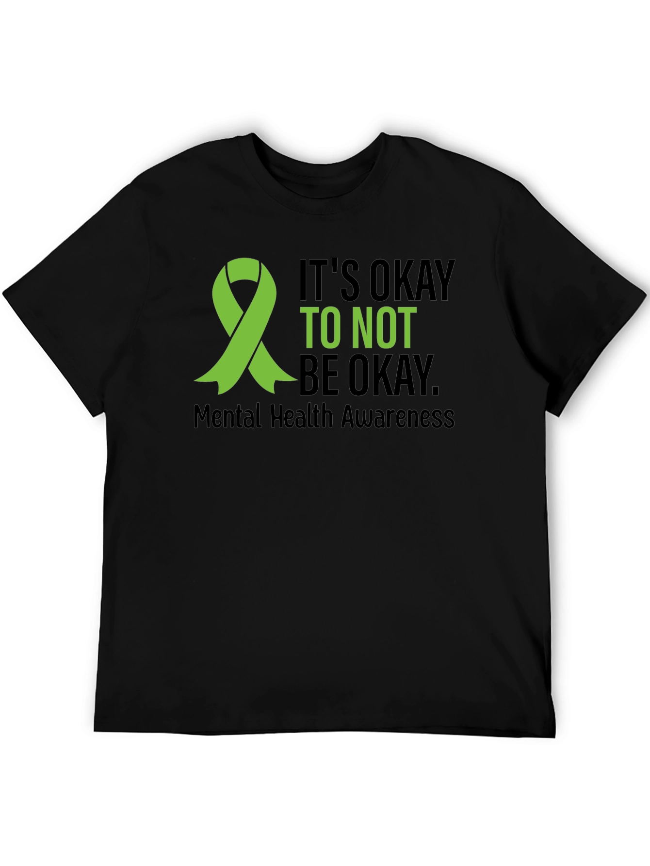 Mental Health Awareness Ribbon T-Shirt