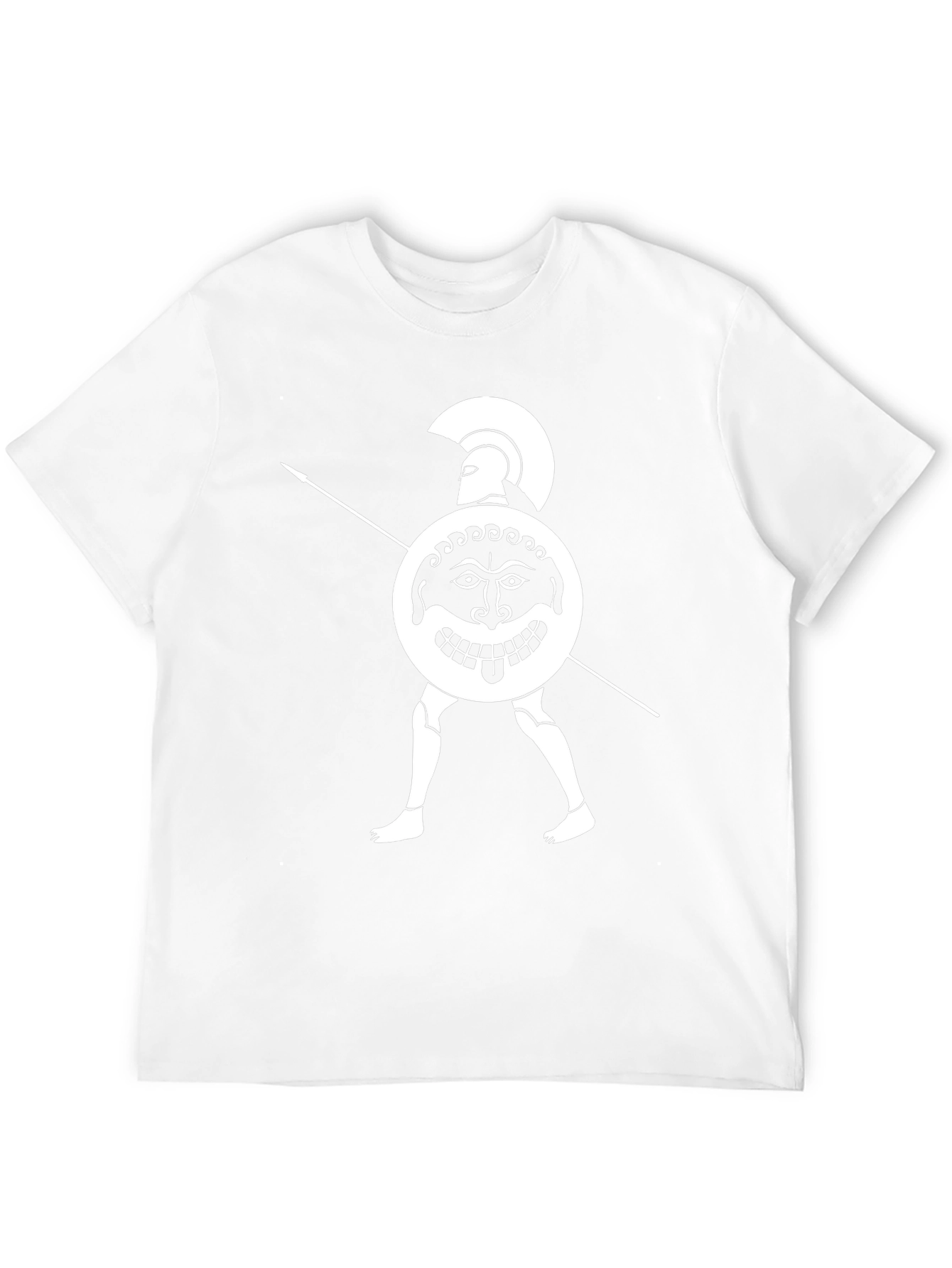 Spartan Warrior T-Shirt - Black Cotton Tee