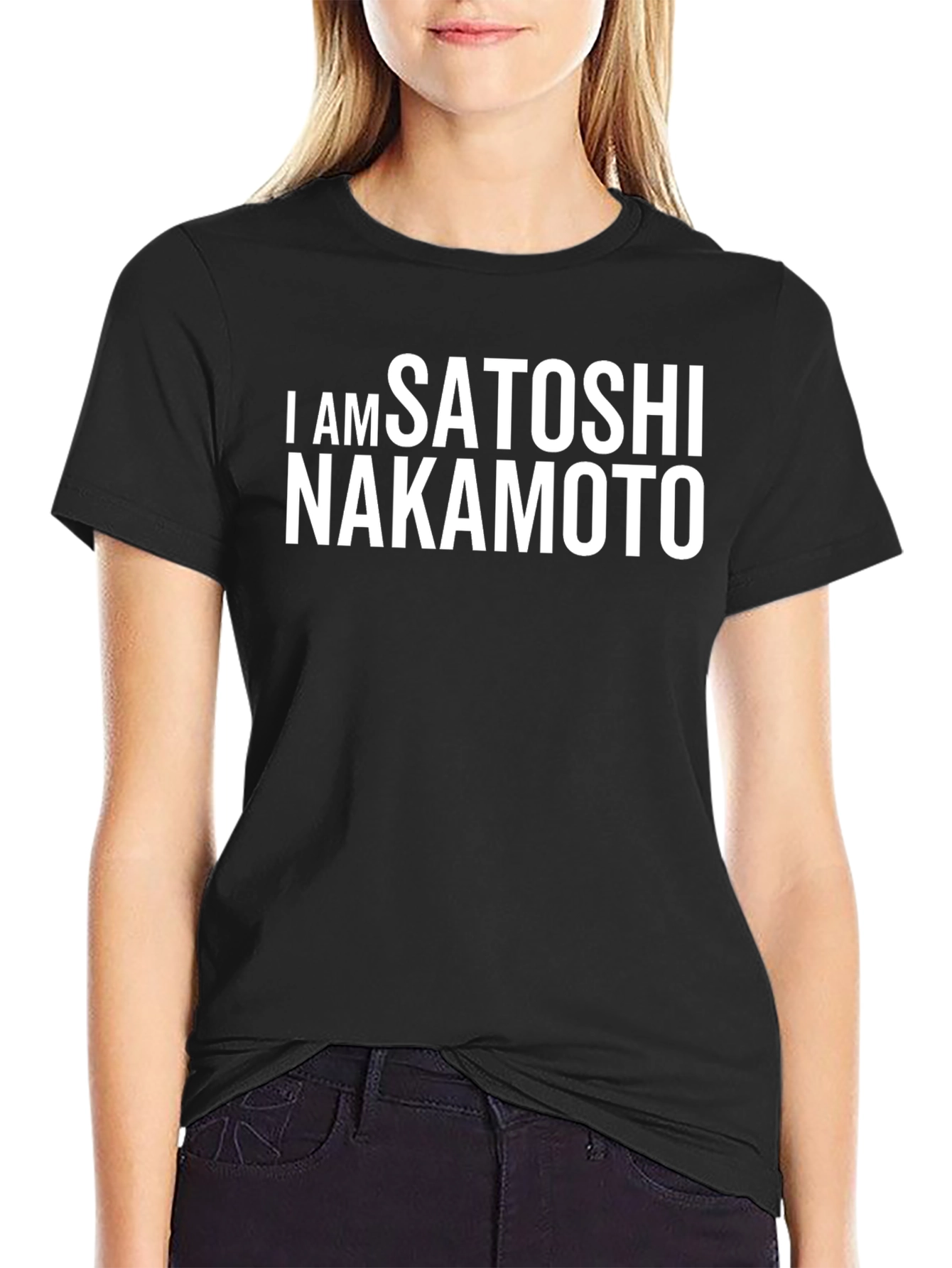 I Am Satoshi Nakamoto T-Shirt Crypto Bitcoin