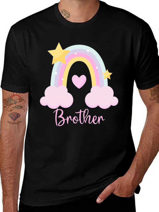 Brother Rainbow Graphic Tee