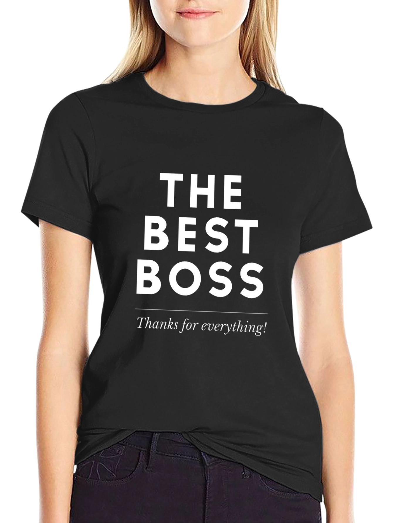 The Best Boss T-Shirt - Appreciation Gift