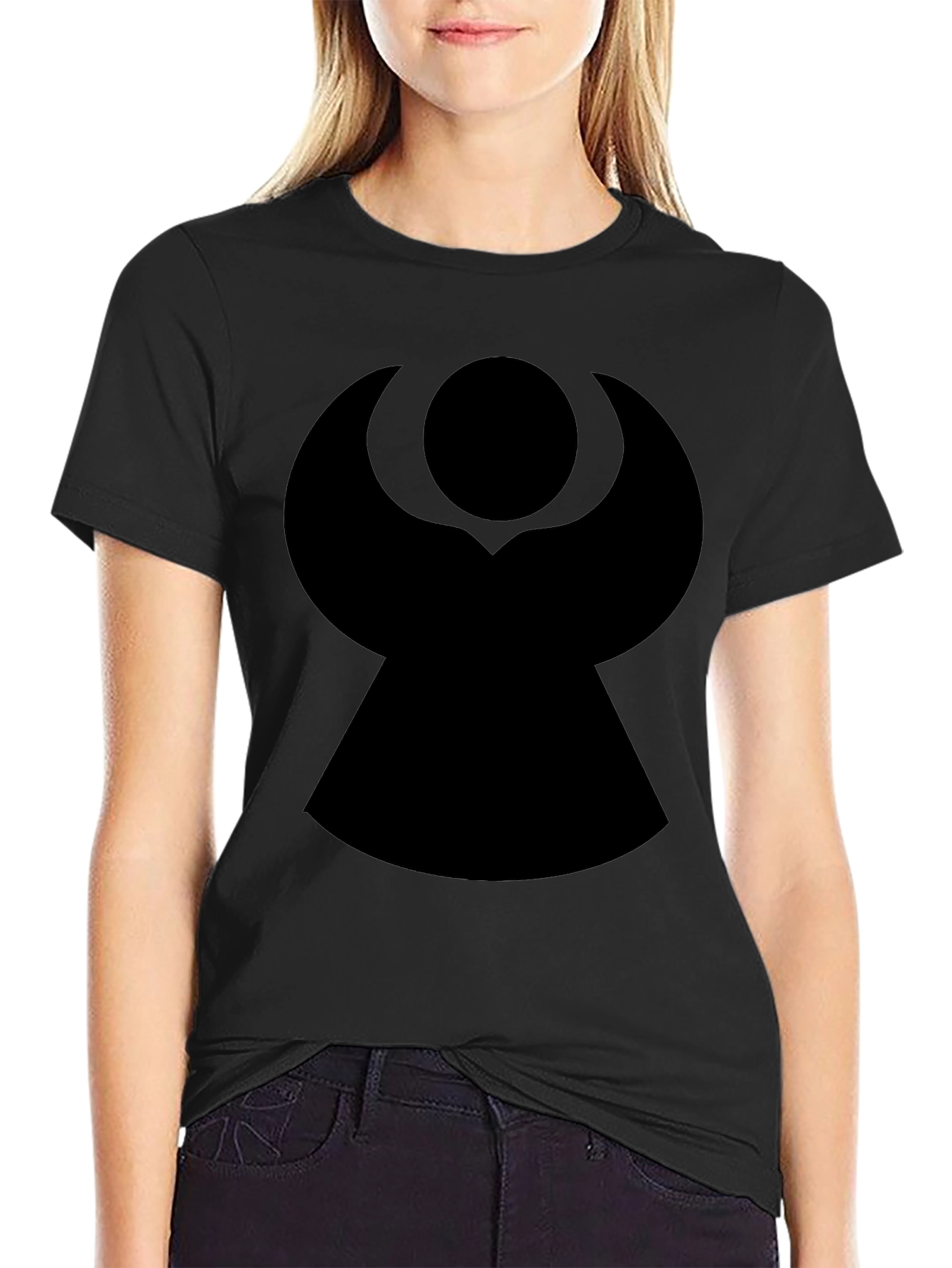 Unique Graphic Black T-Shirt - Modern Style