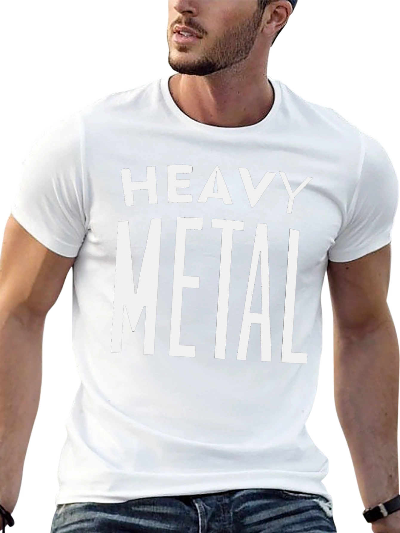 Heavy Metal Graphic Black T-Shirt