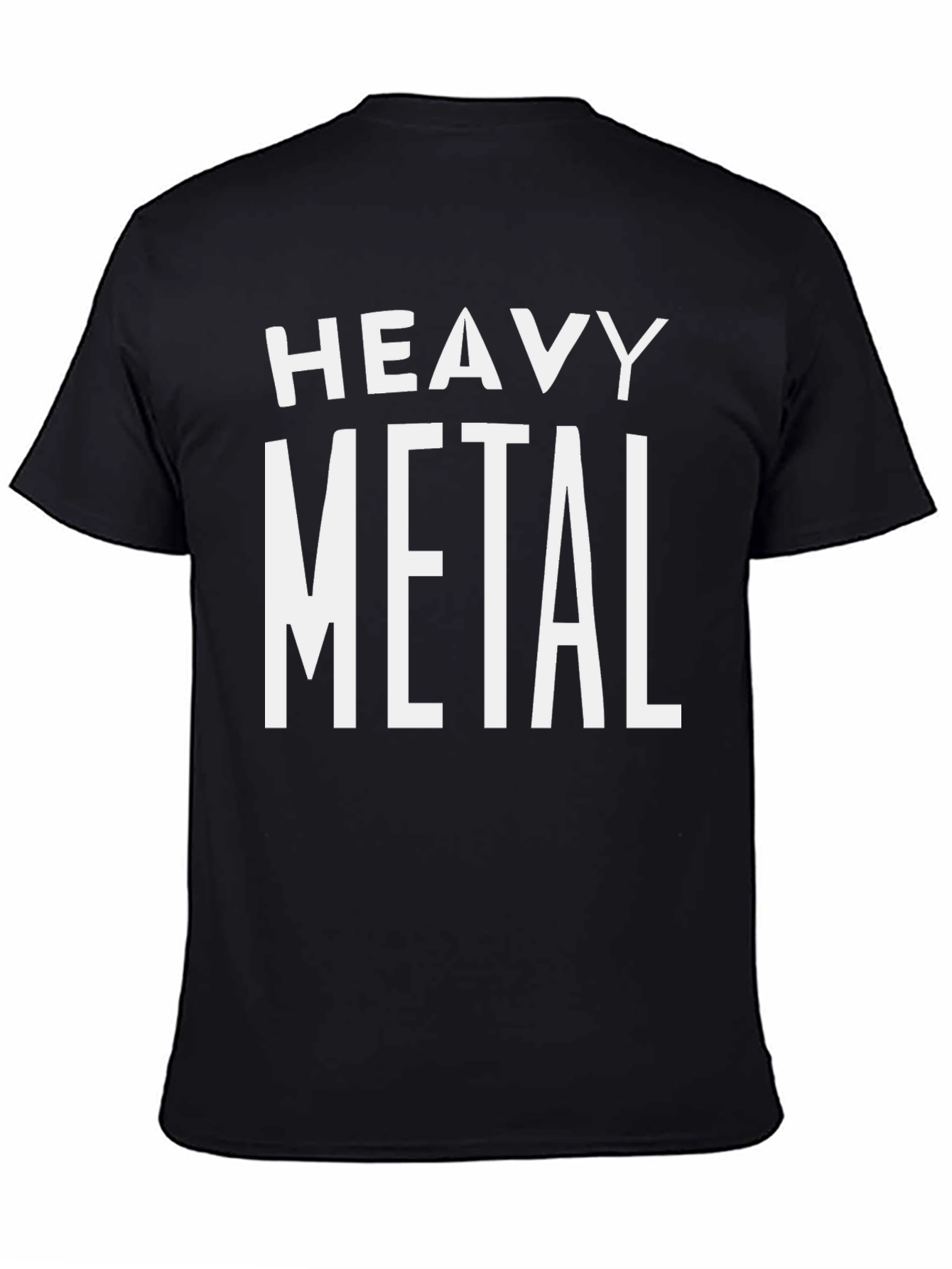 Heavy Metal Graphic Black T-Shirt