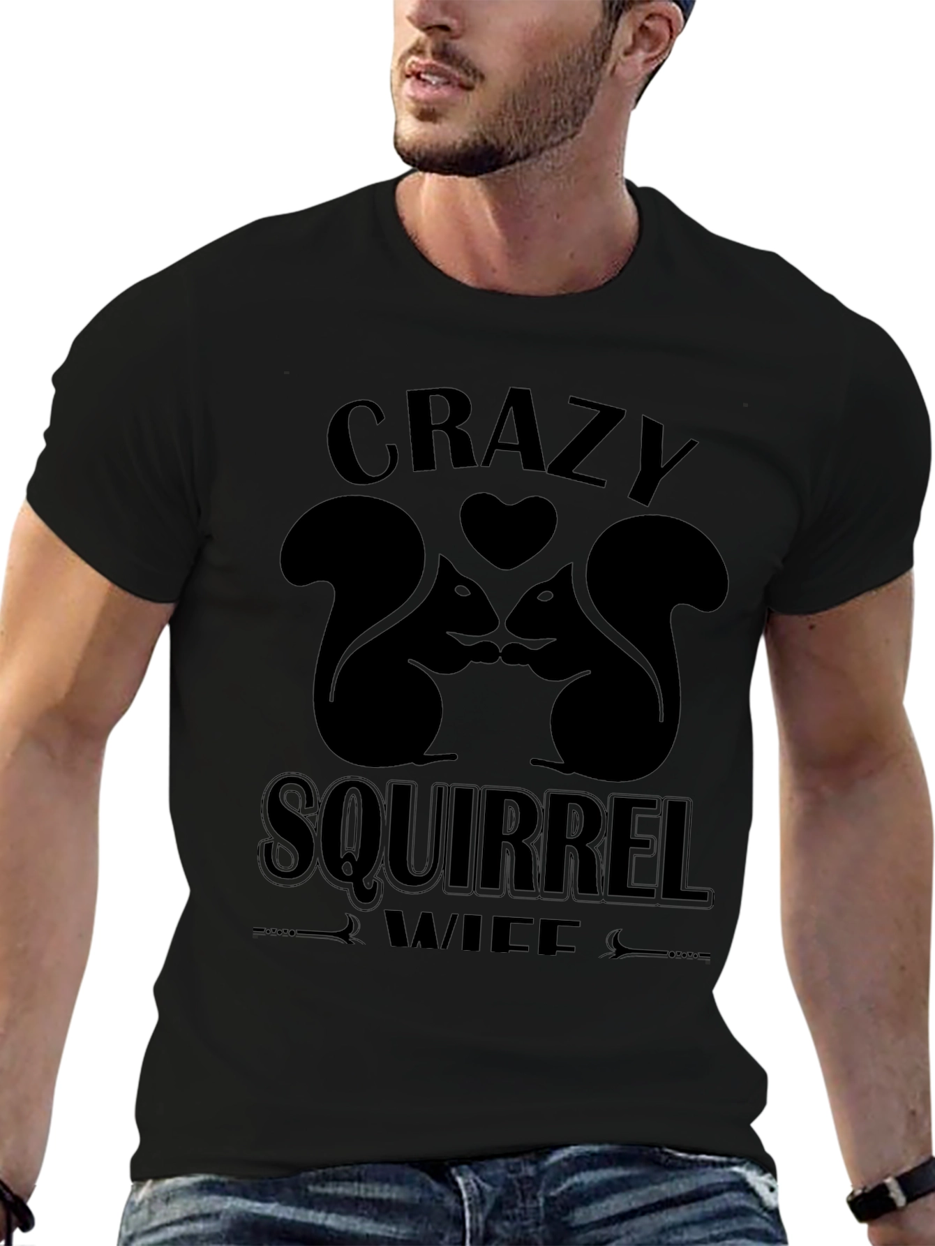 Crazy Squirrel Wife T-Shirt