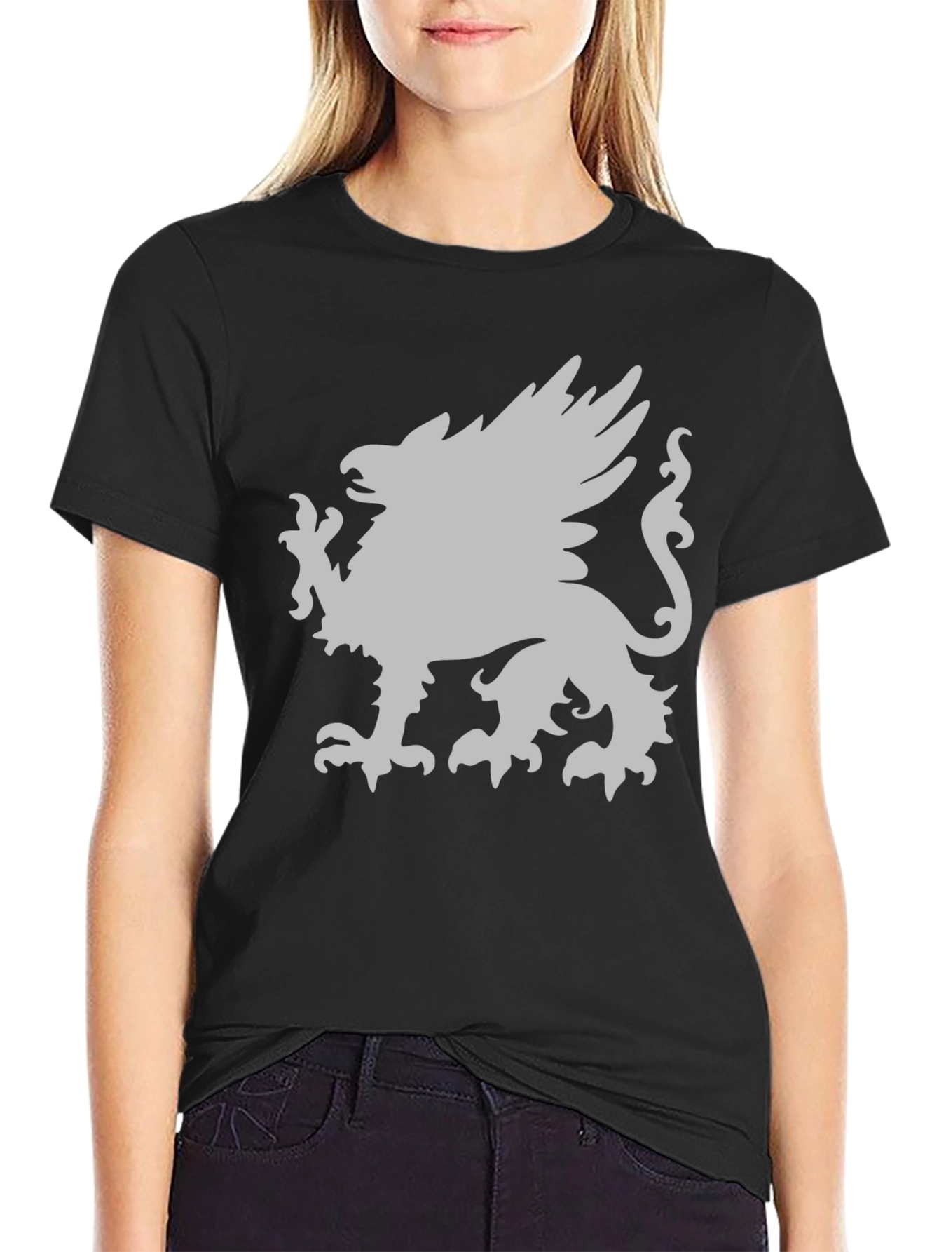Griffin Graphic Tee - Classic Black