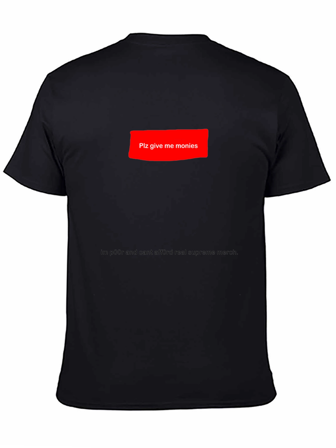 Plz Give Me Monies Funny T-Shirt
