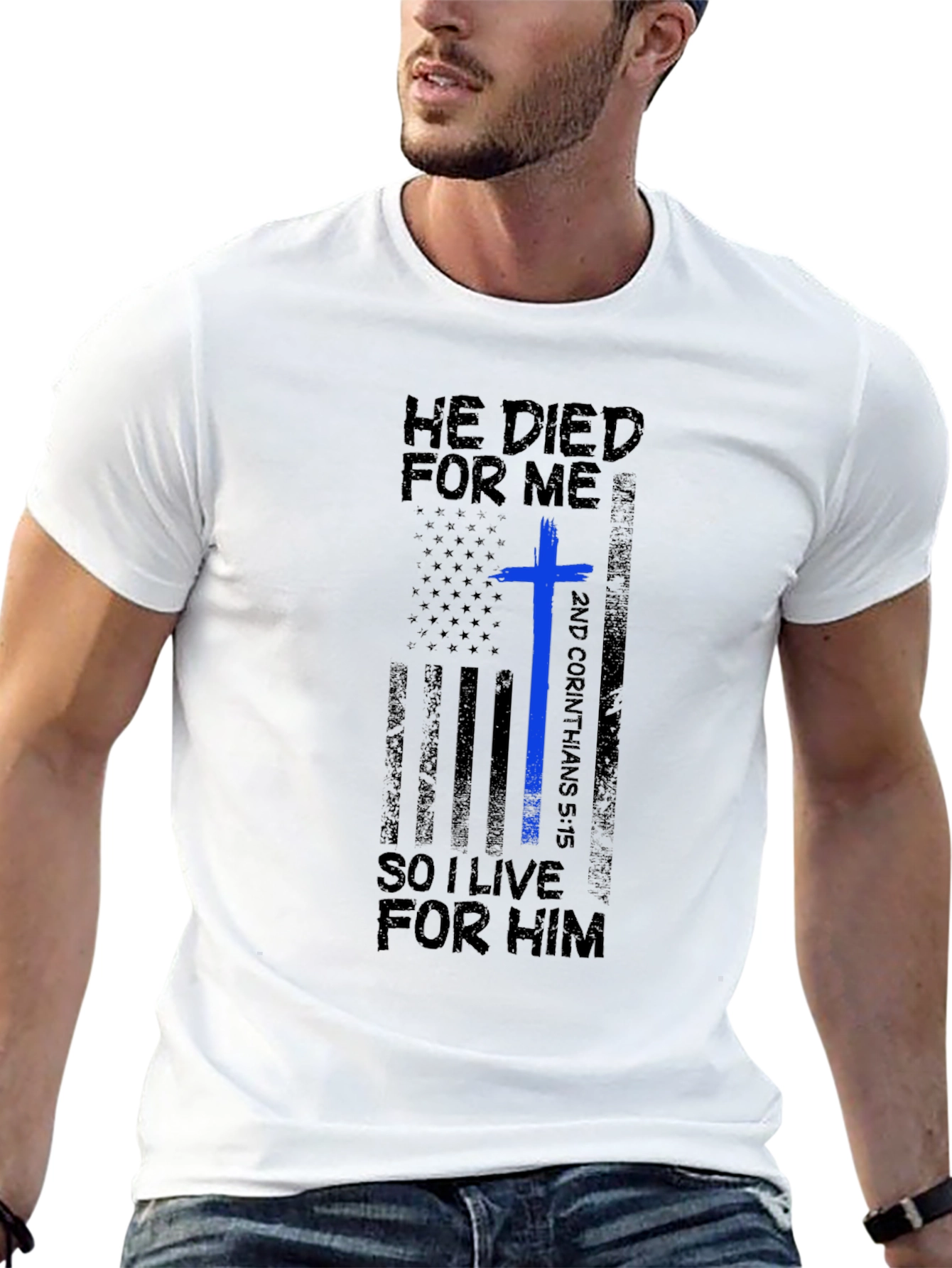 He Died For Me T-Shirt | Christian Apparel