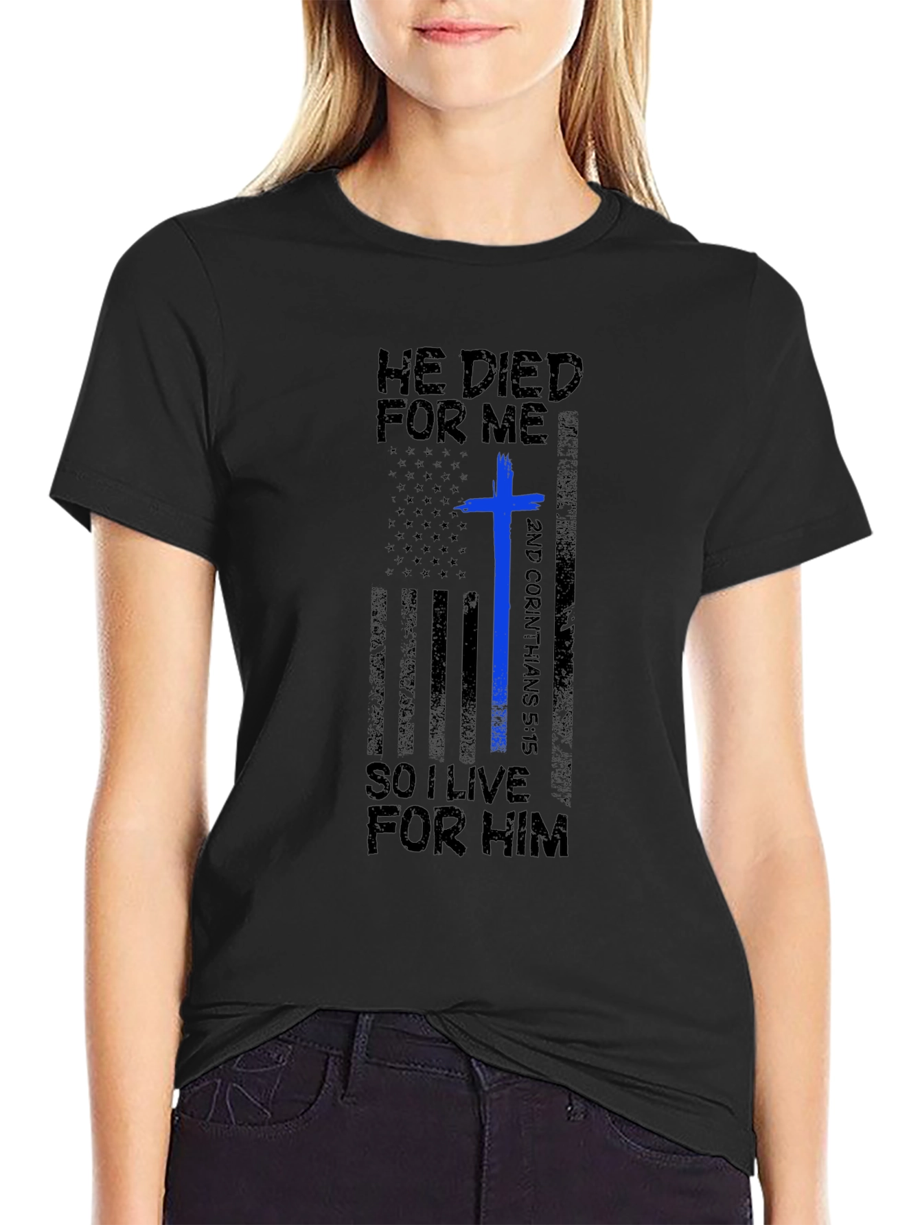 He Died For Me T-Shirt | Christian Apparel