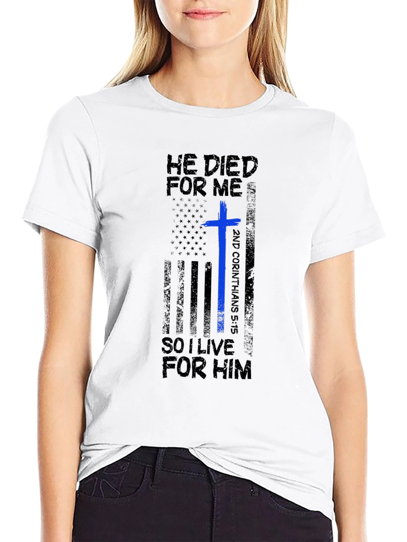 He Died For Me T-Shirt | Christian Apparel