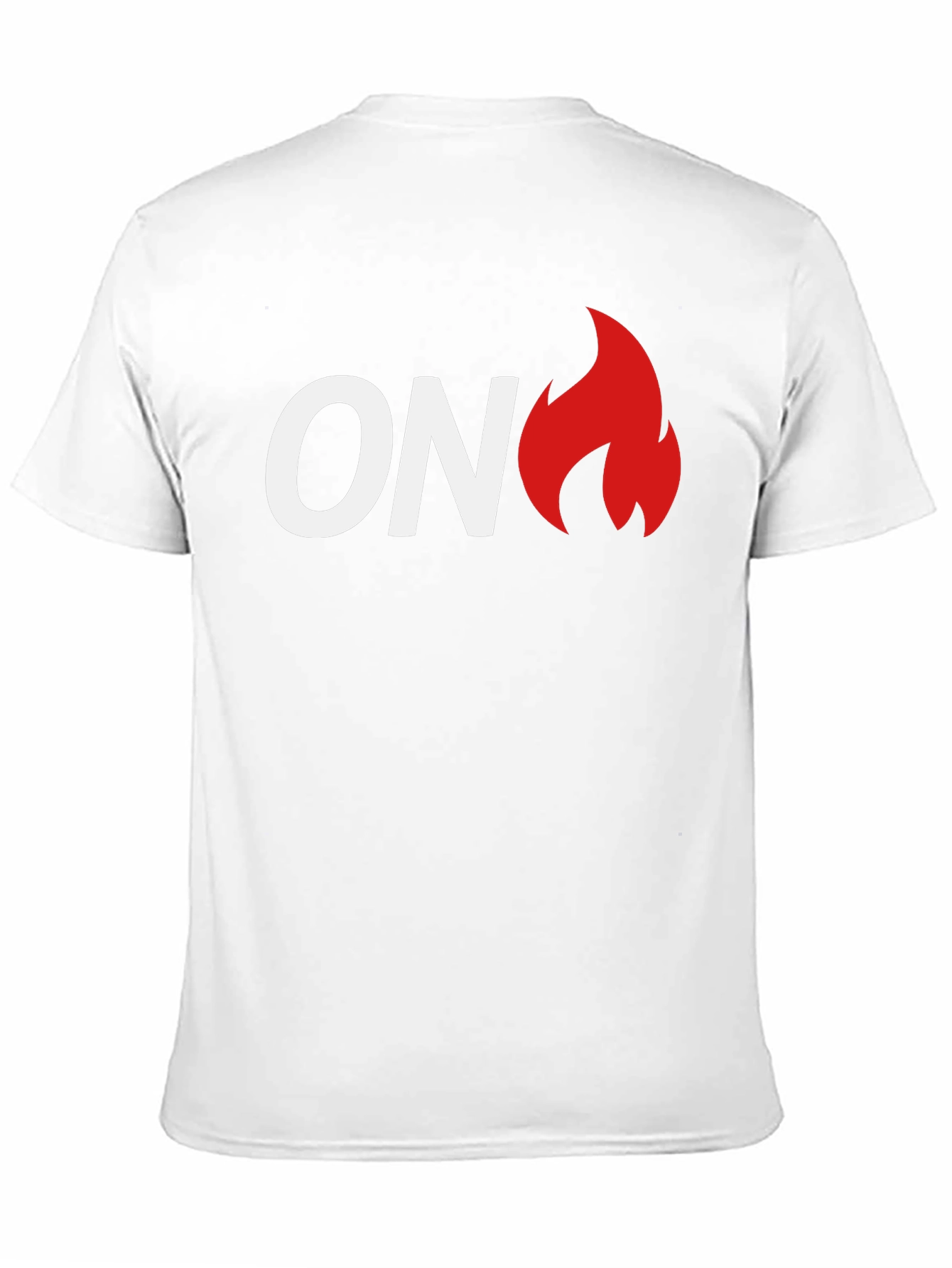 ON Fire Graphic T-Shirt - Black Cotton Tee