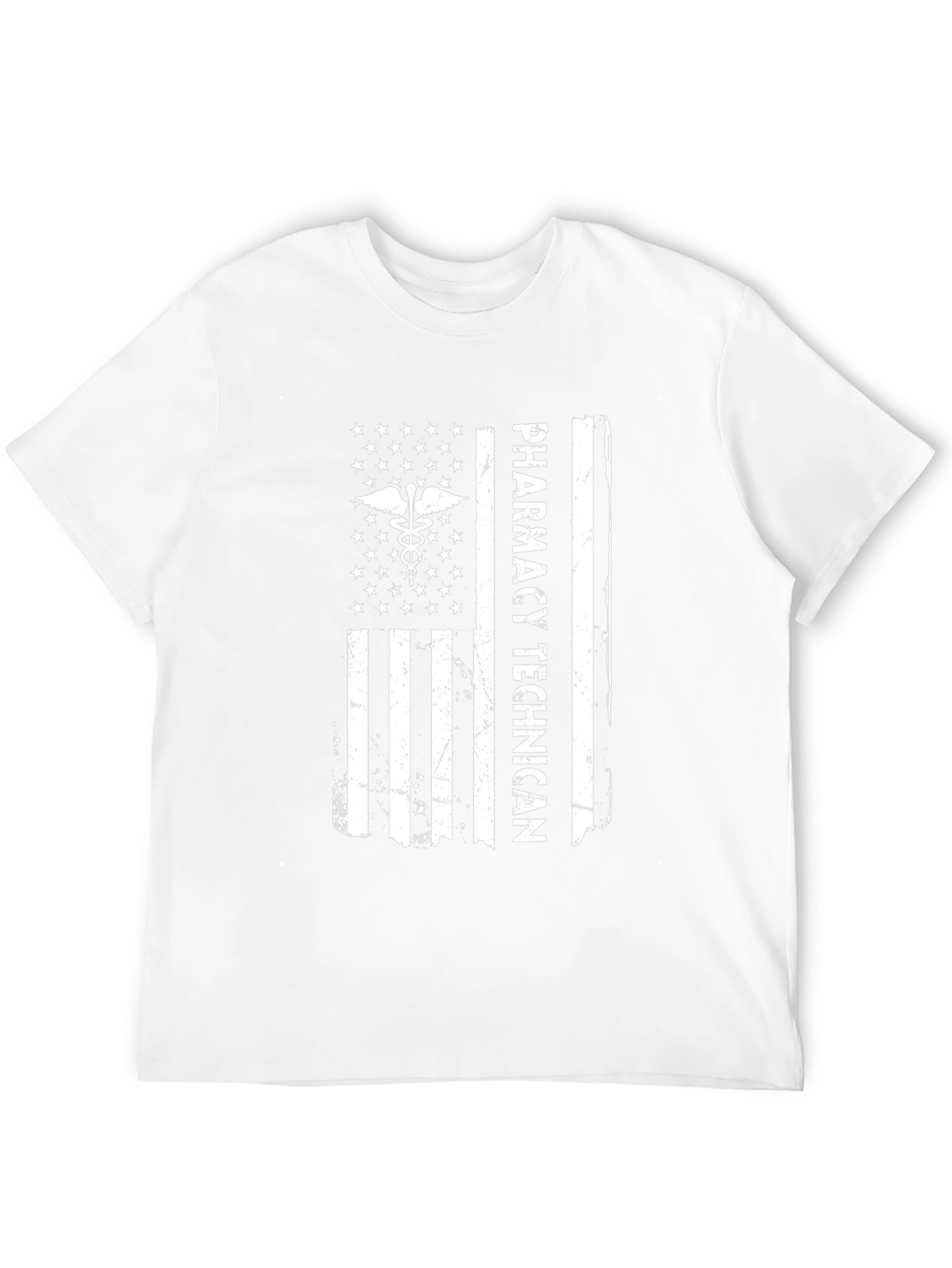 Pharmacy Technician American Flag T-Shirt