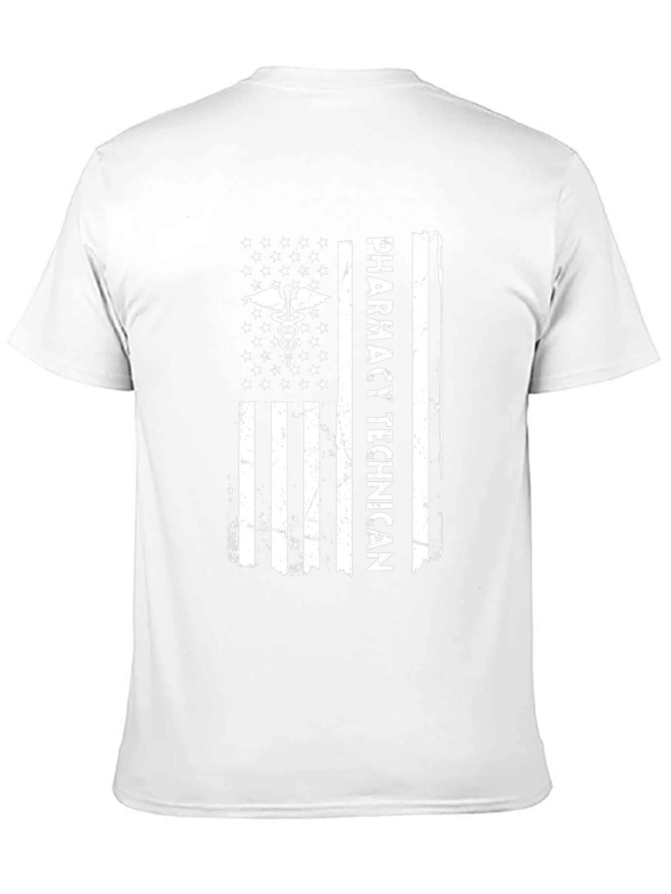 Pharmacy Technician American Flag T-Shirt