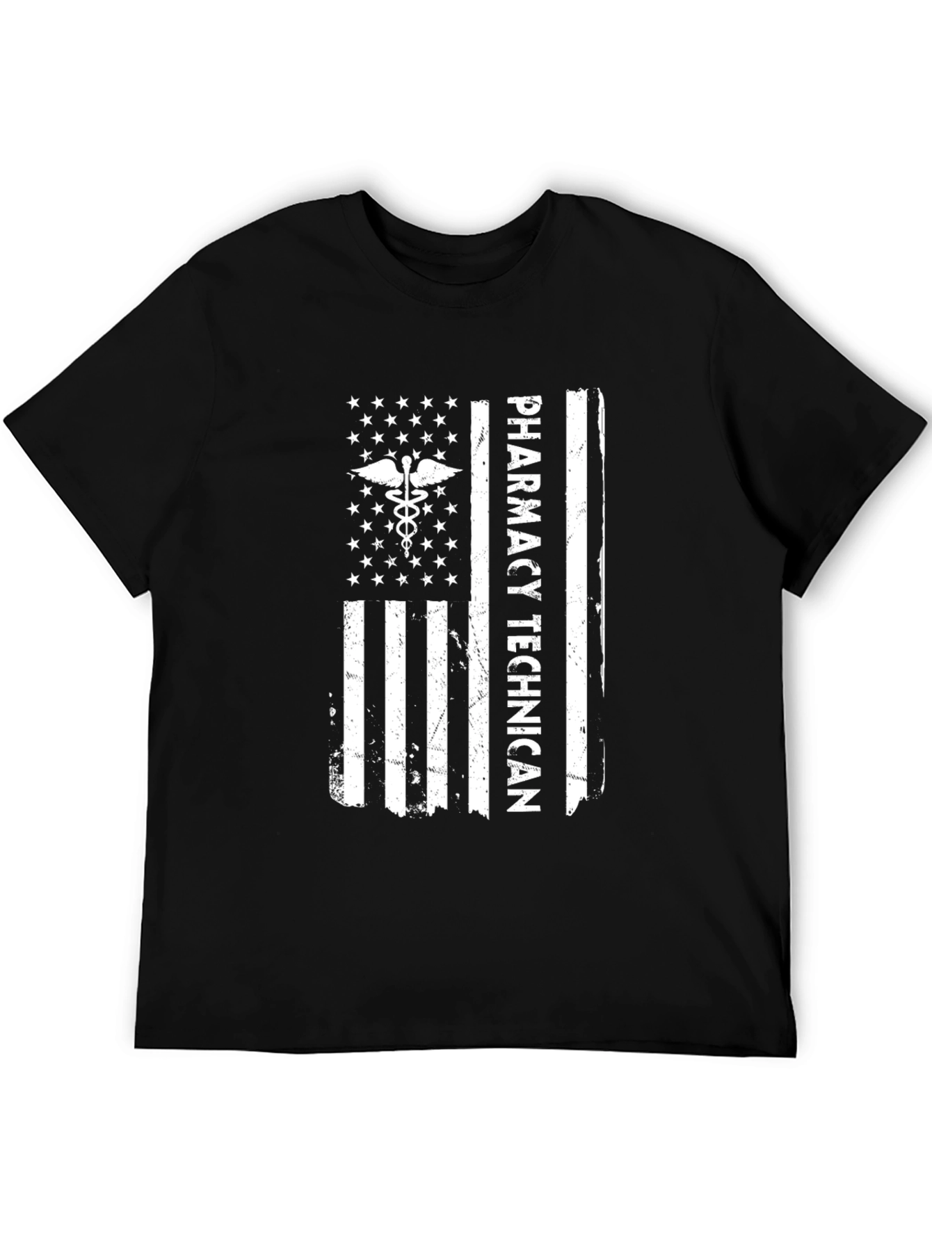 Pharmacy Technician American Flag T-Shirt
