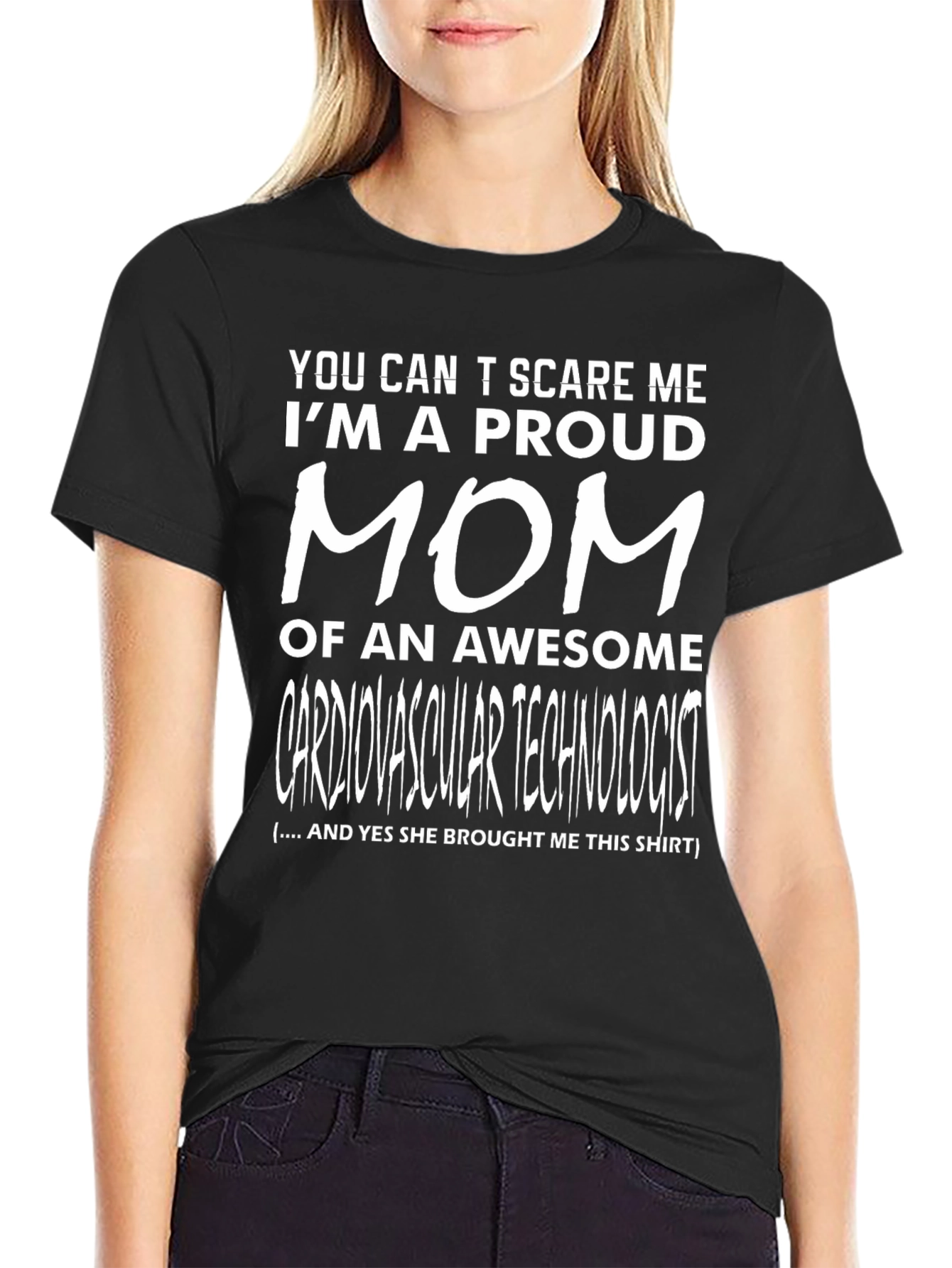 Proud Mom of Cardiovascular Technologist T-Shirt