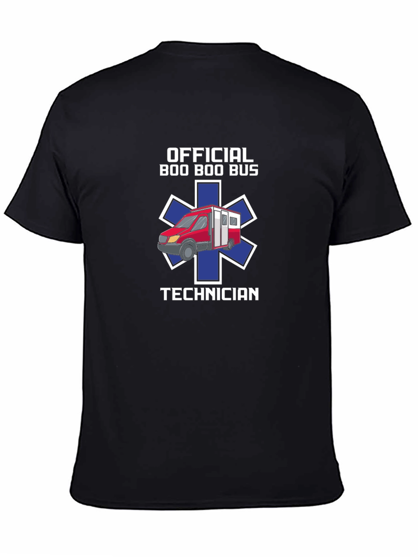 Boo Boo Bus Technician Graphic T-Shirt