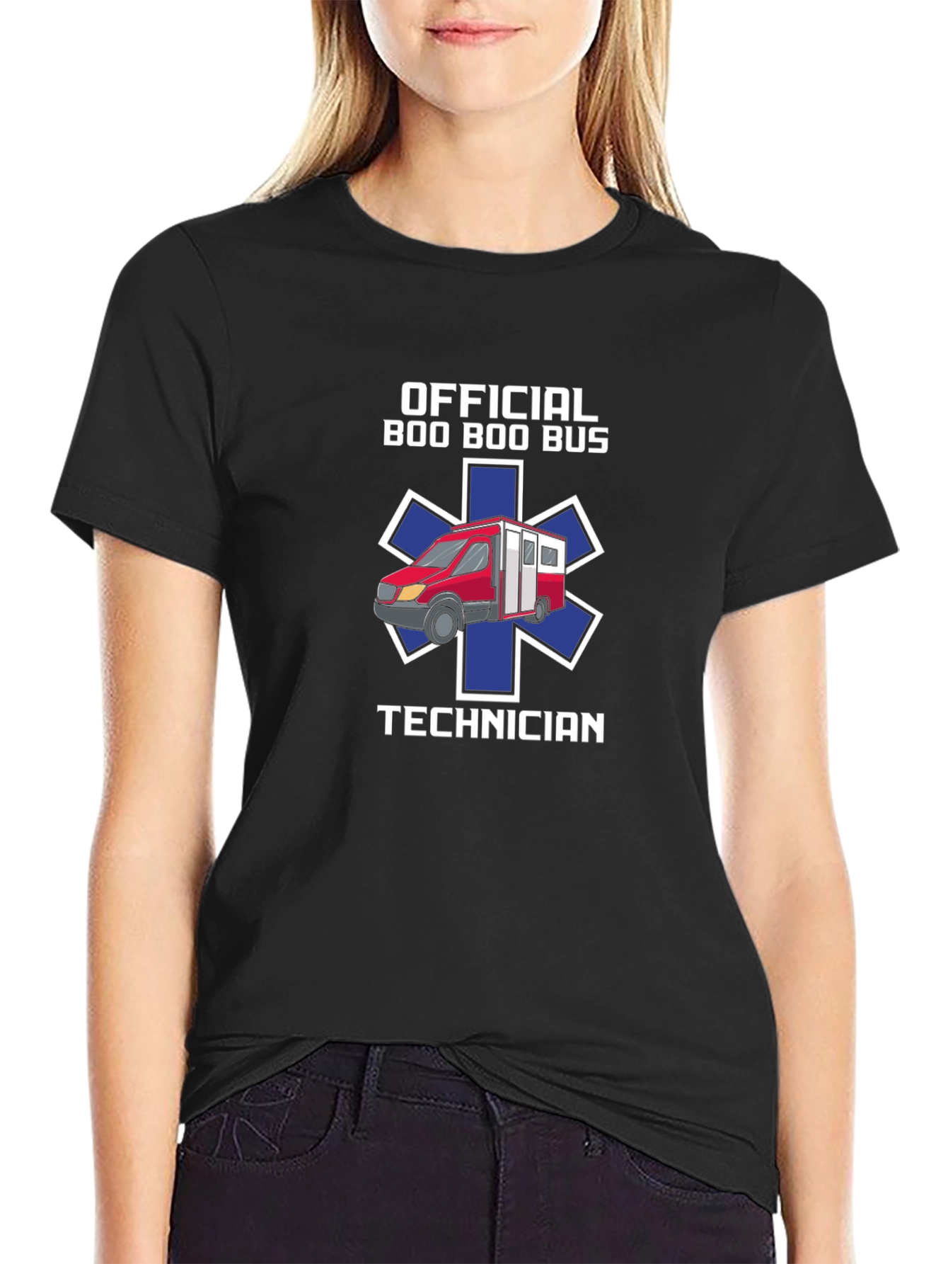 Boo Boo Bus Technician Graphic T-Shirt