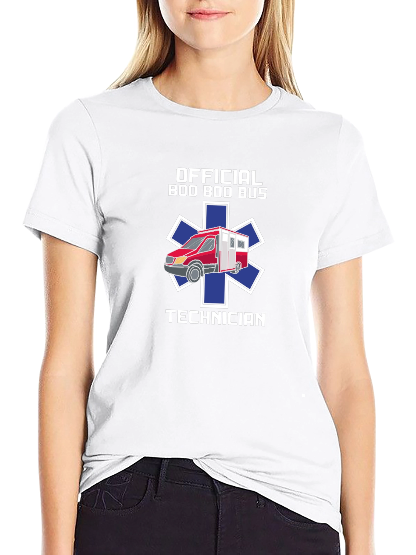 Boo Boo Bus Technician Graphic T-Shirt