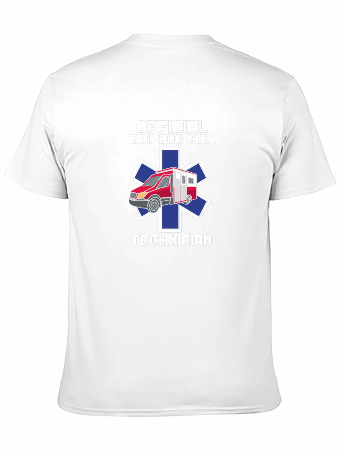 Boo Boo Bus Technician Graphic T-Shirt