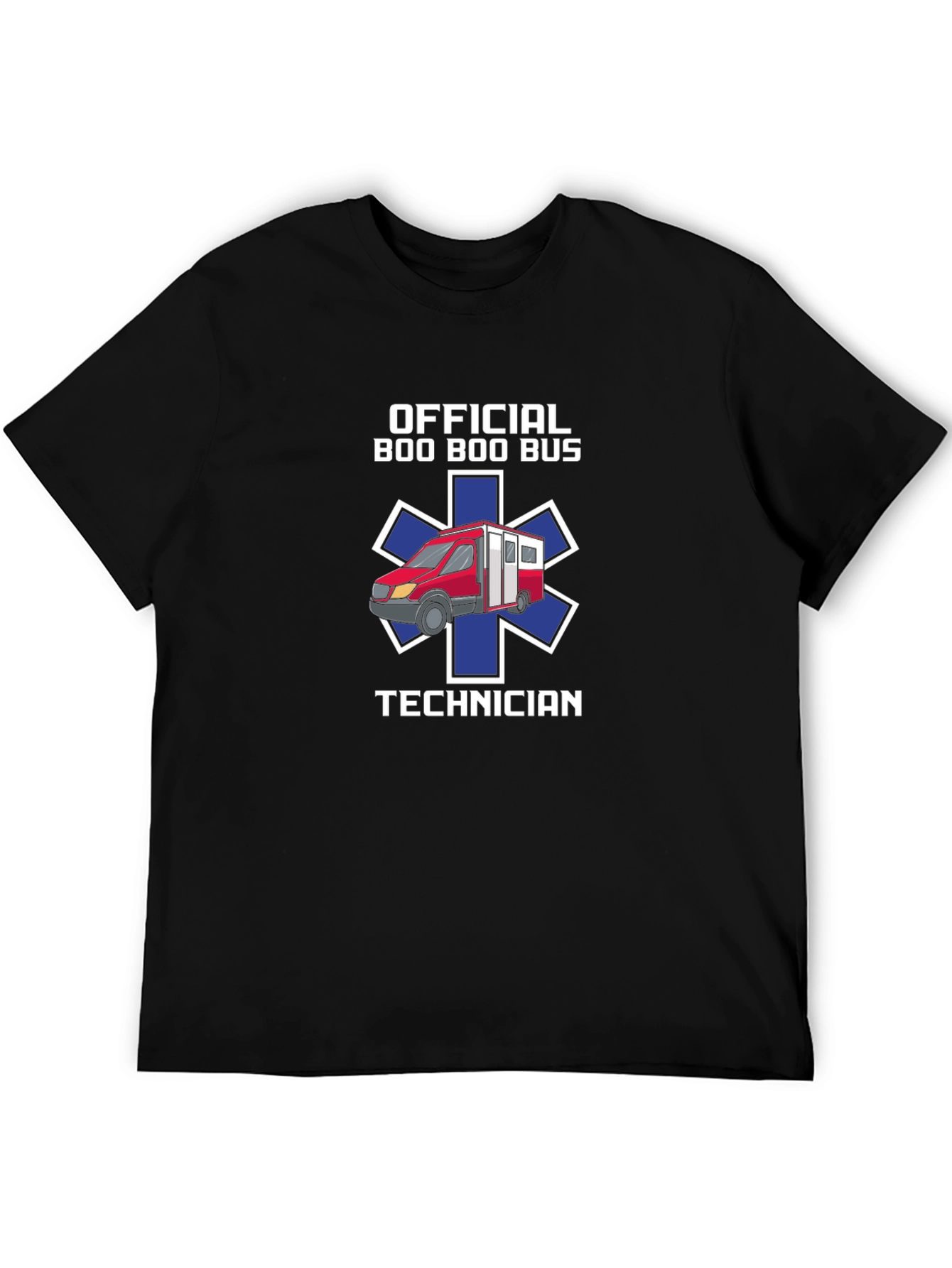 Boo Boo Bus Technician Graphic T-Shirt