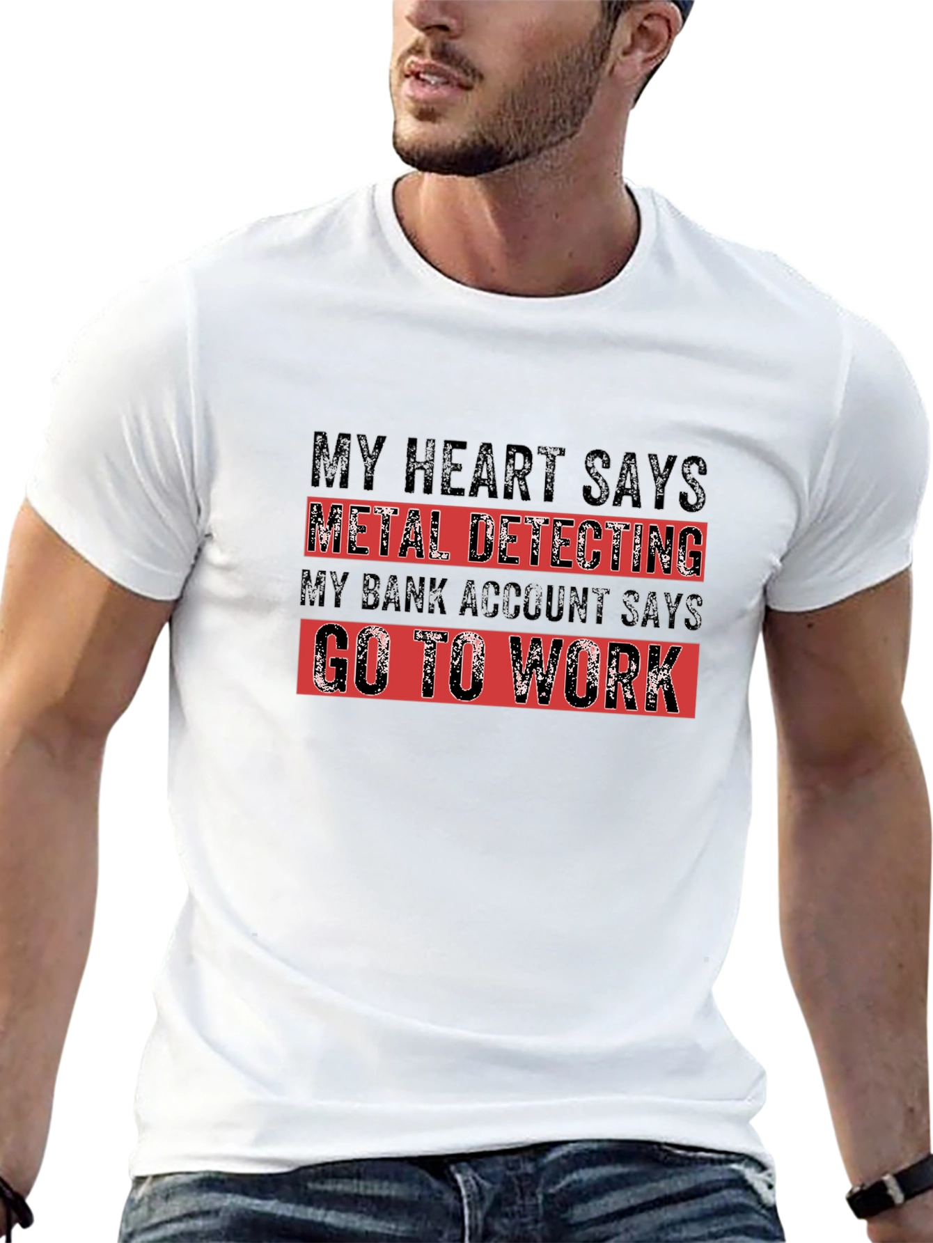 Metal Detecting Graphic T-Shirt