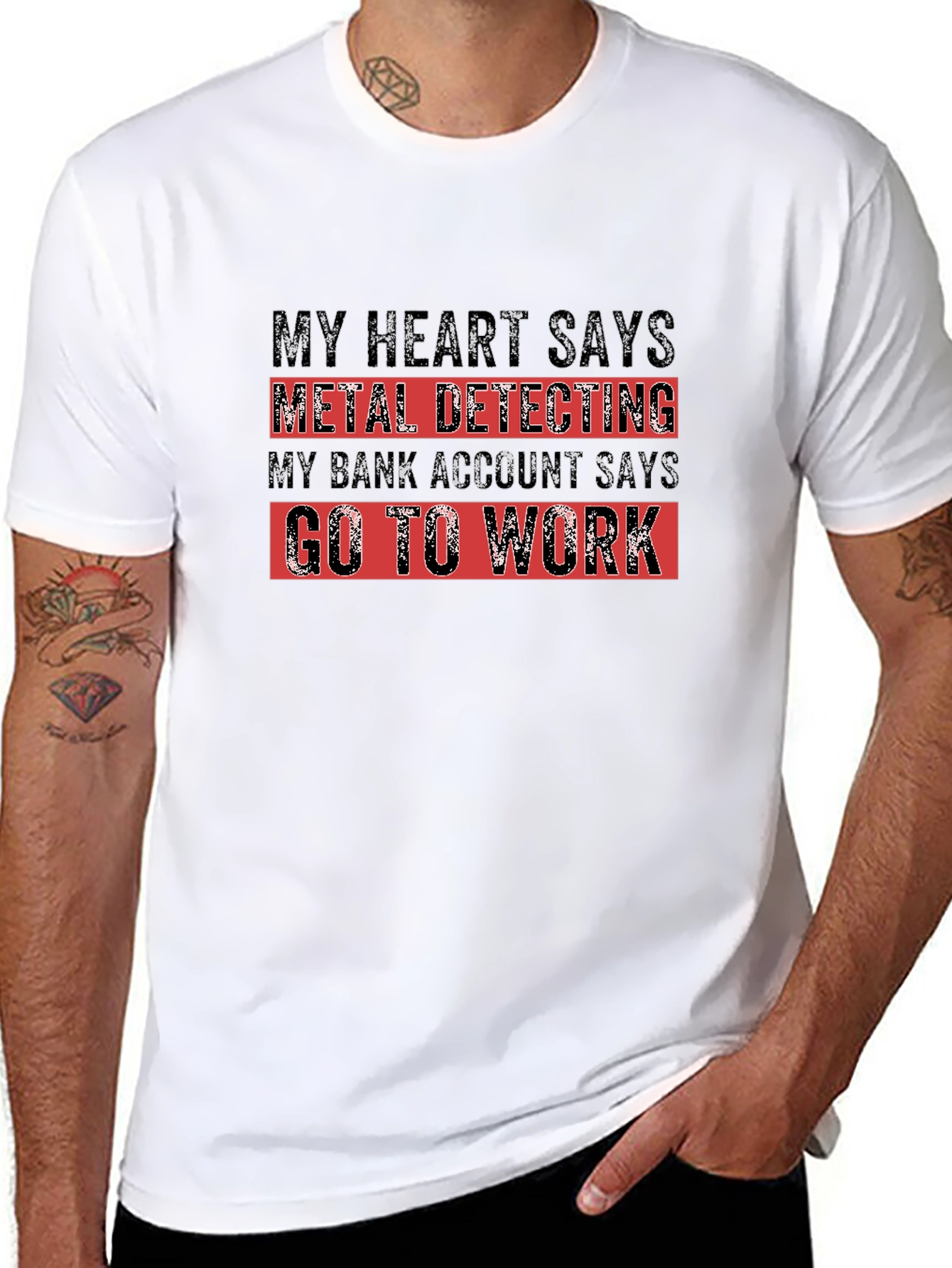 Metal Detecting Graphic T-Shirt