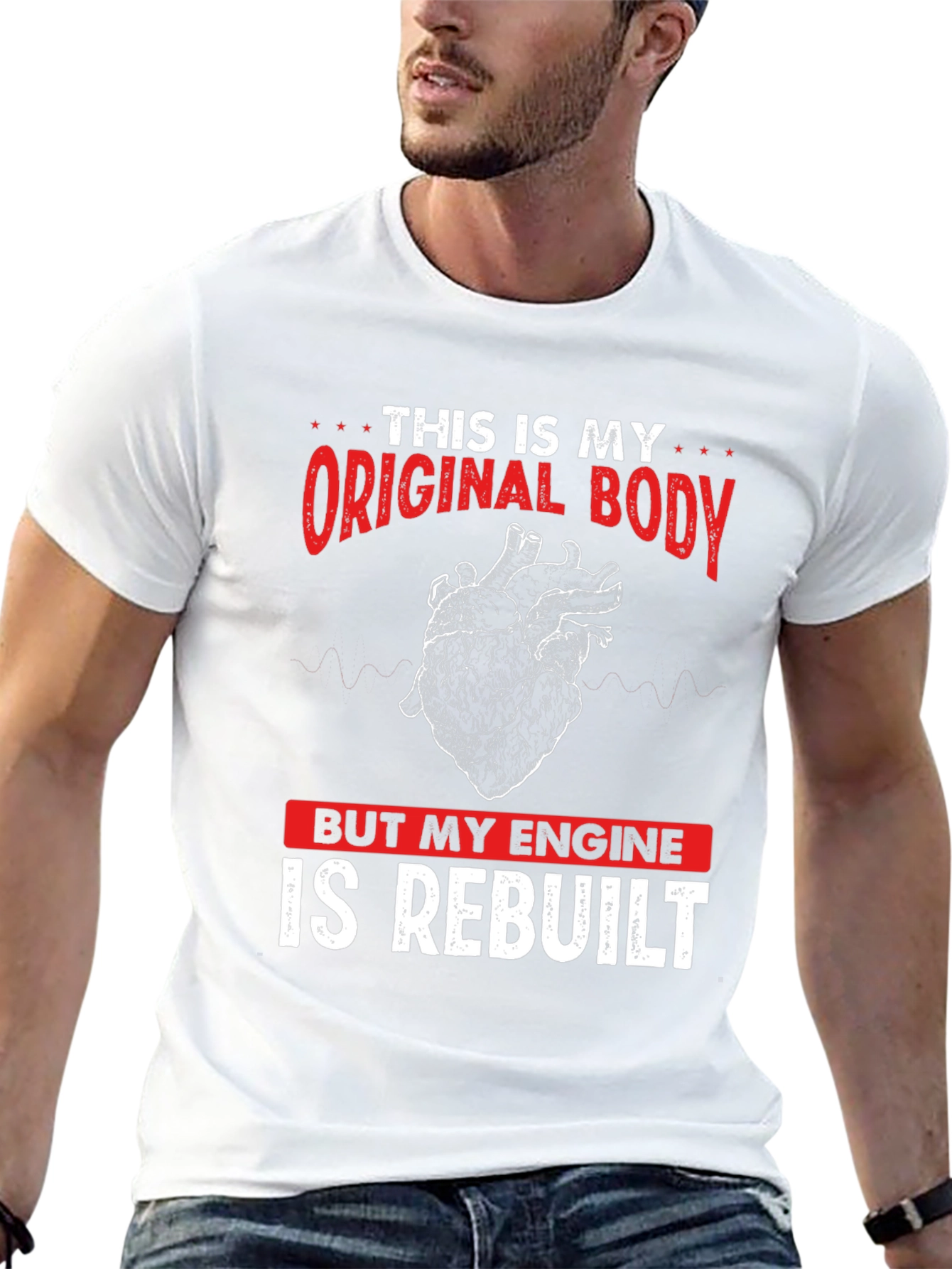 Original Body Rebuilt Engine Graphic Tee