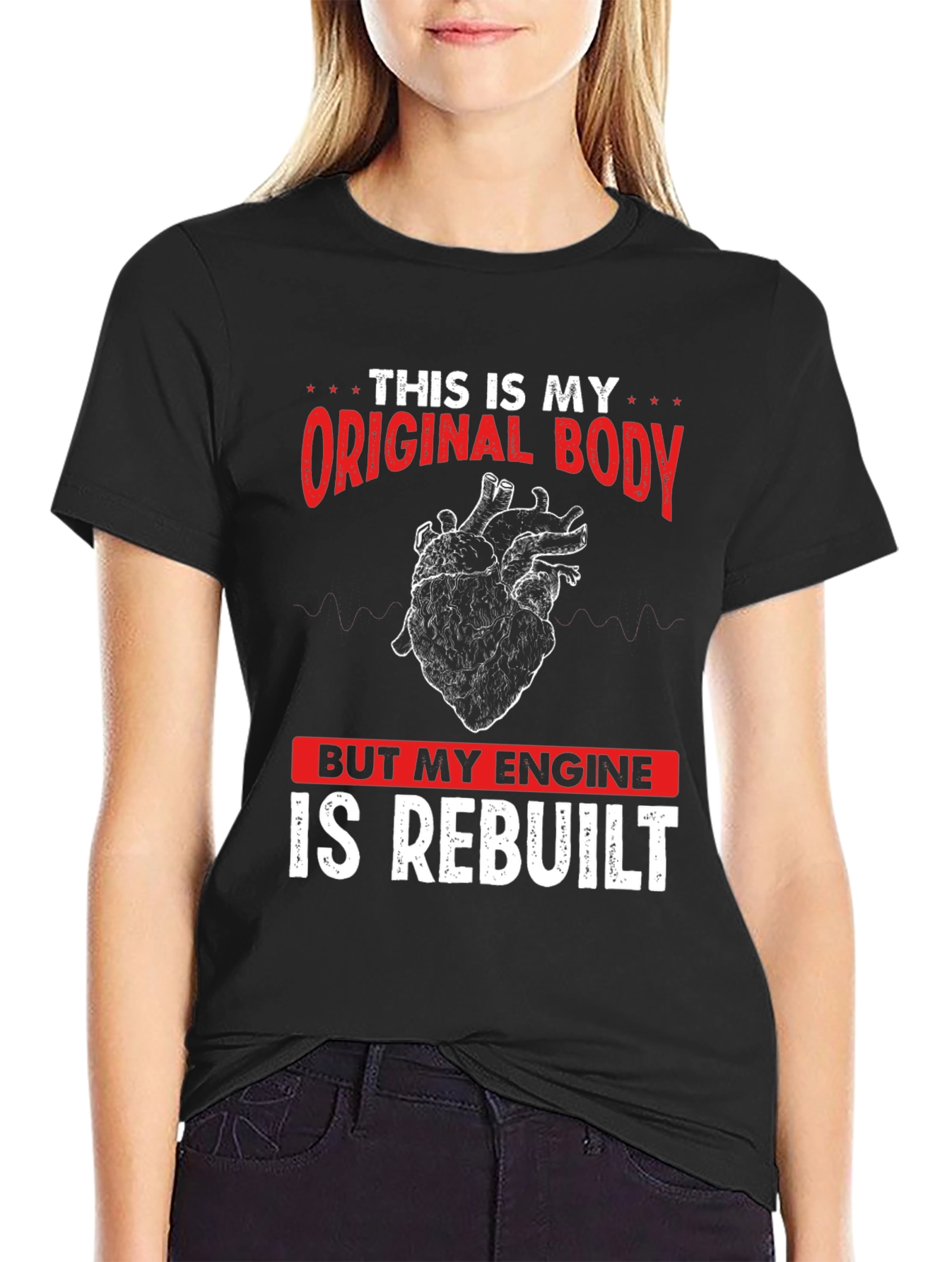 Original Body Rebuilt Engine Graphic Tee