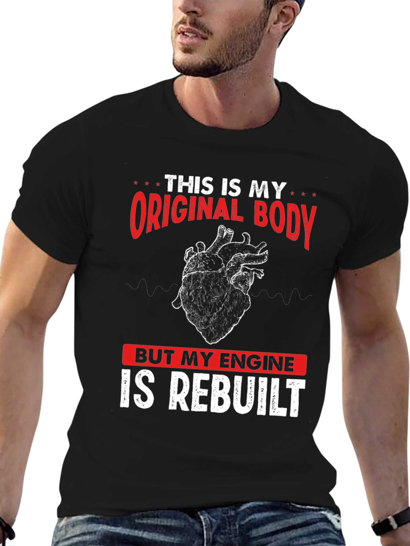 Original Body Rebuilt Engine Graphic Tee