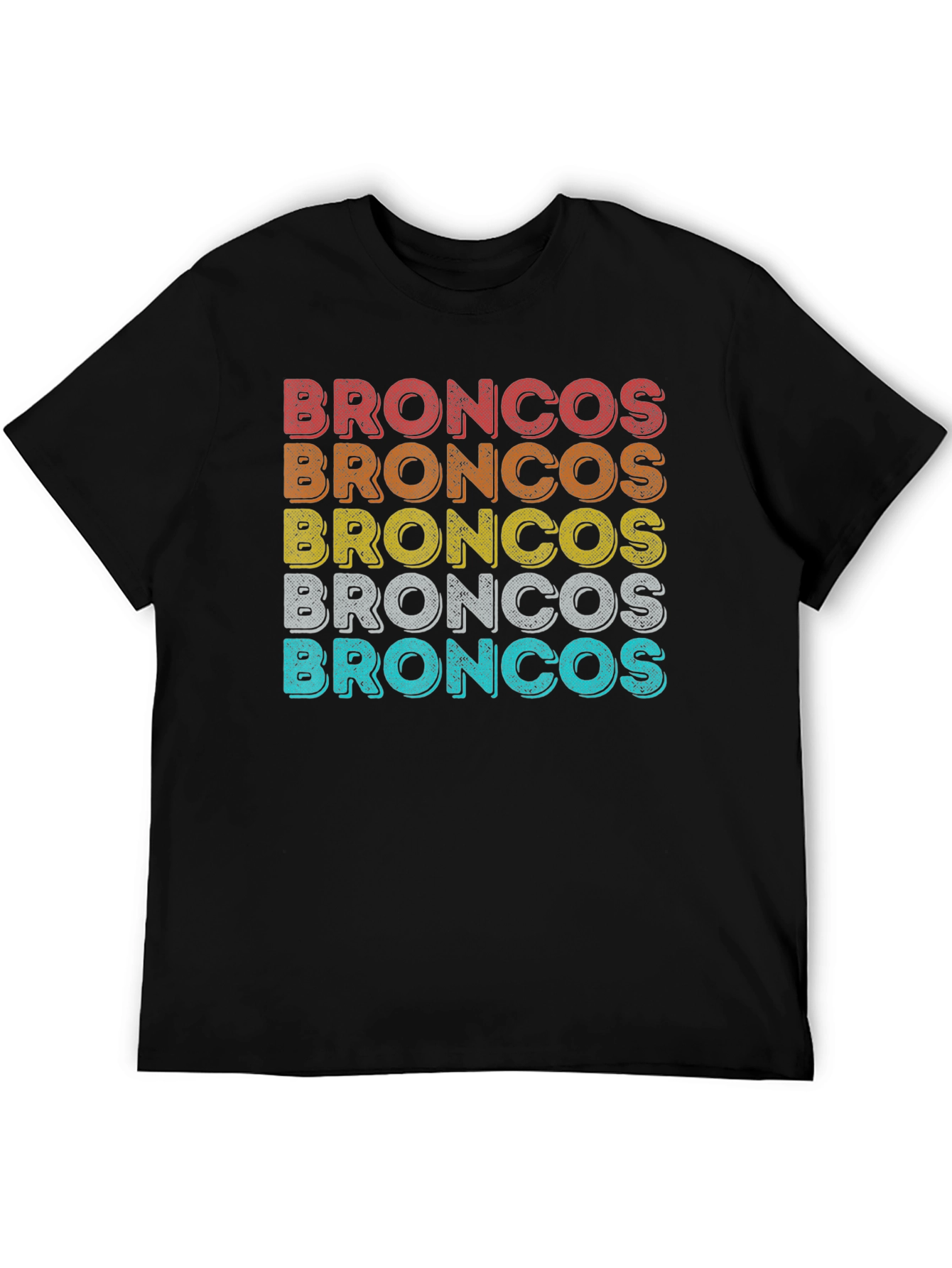 Retro Broncos Fan T-Shirt