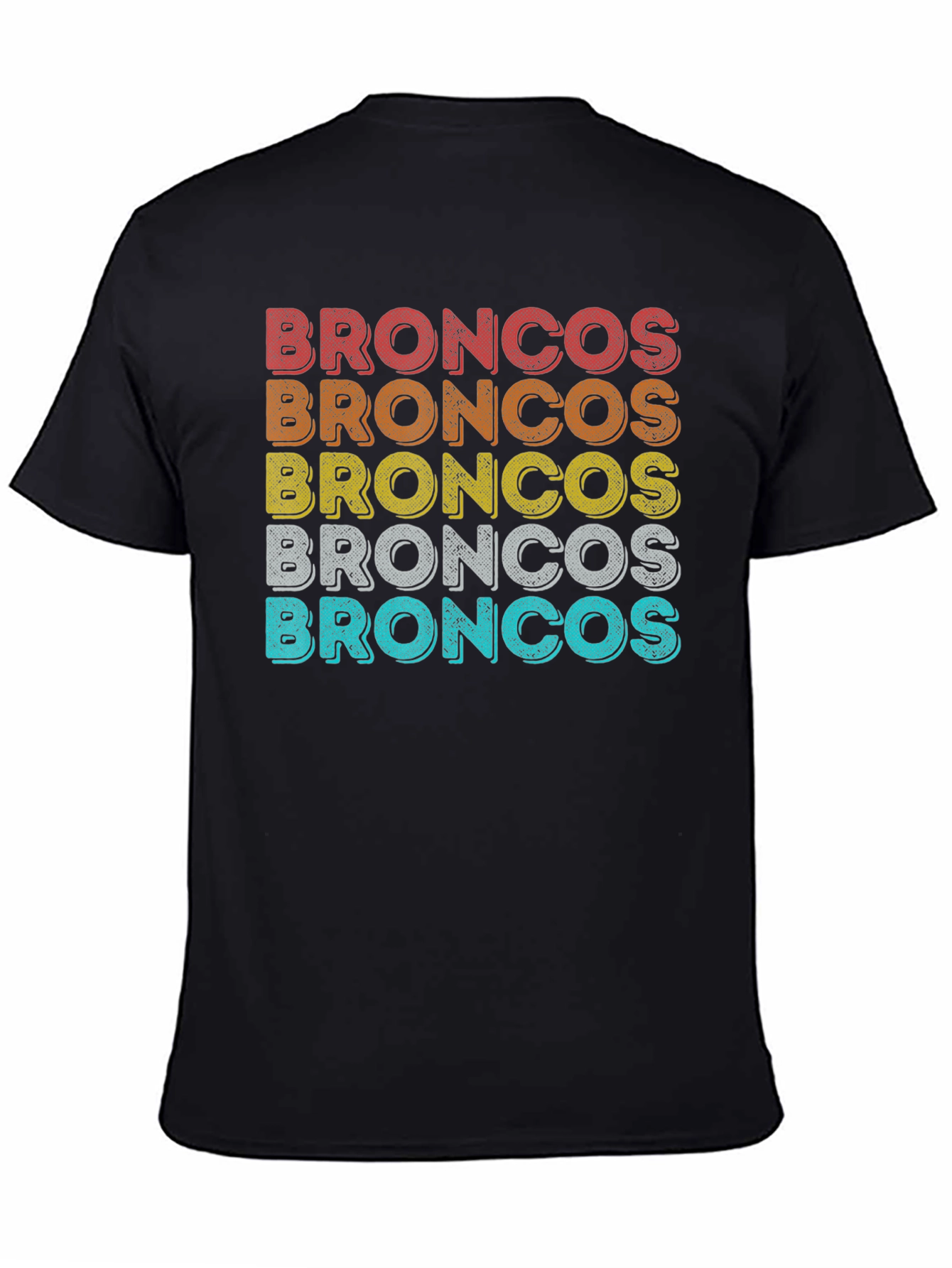 Retro Broncos Fan T-Shirt