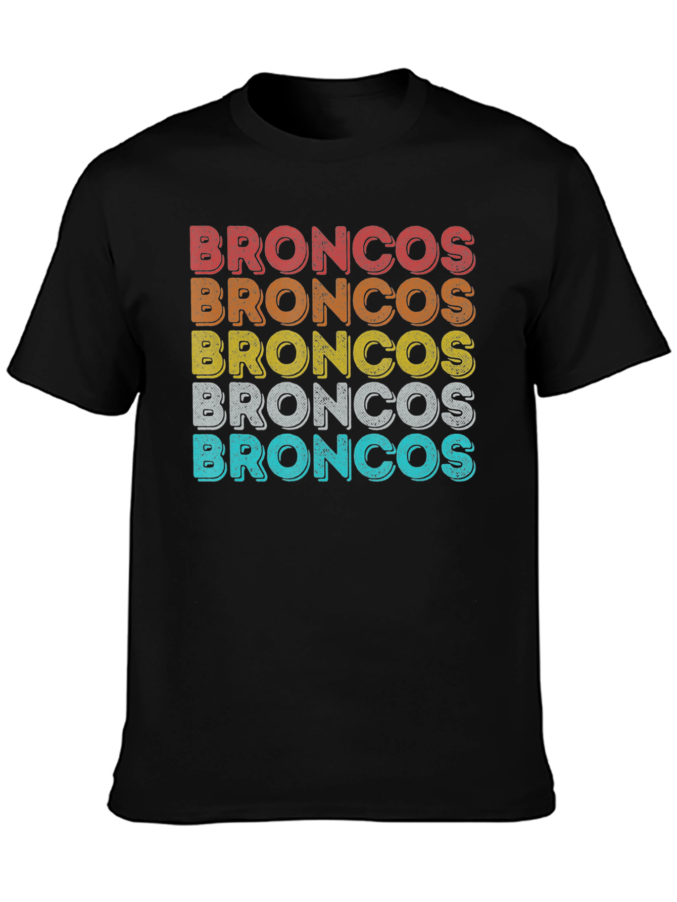Retro Broncos Fan T-Shirt