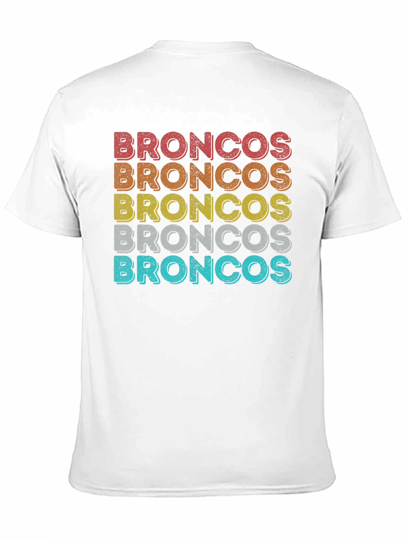 Retro Broncos Fan T-Shirt