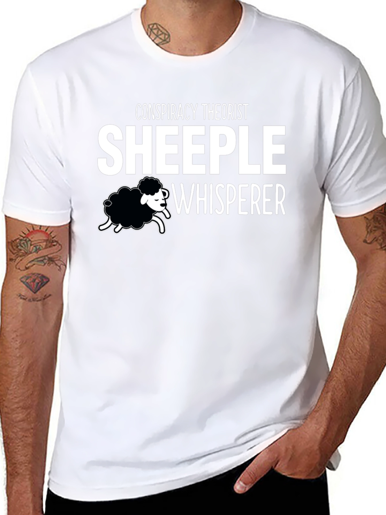 Conspiracy Theorist Sheeple Whisperer T-Shirt