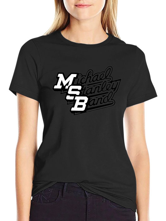 Michael Stanley Band MSB Black Graphic Tee